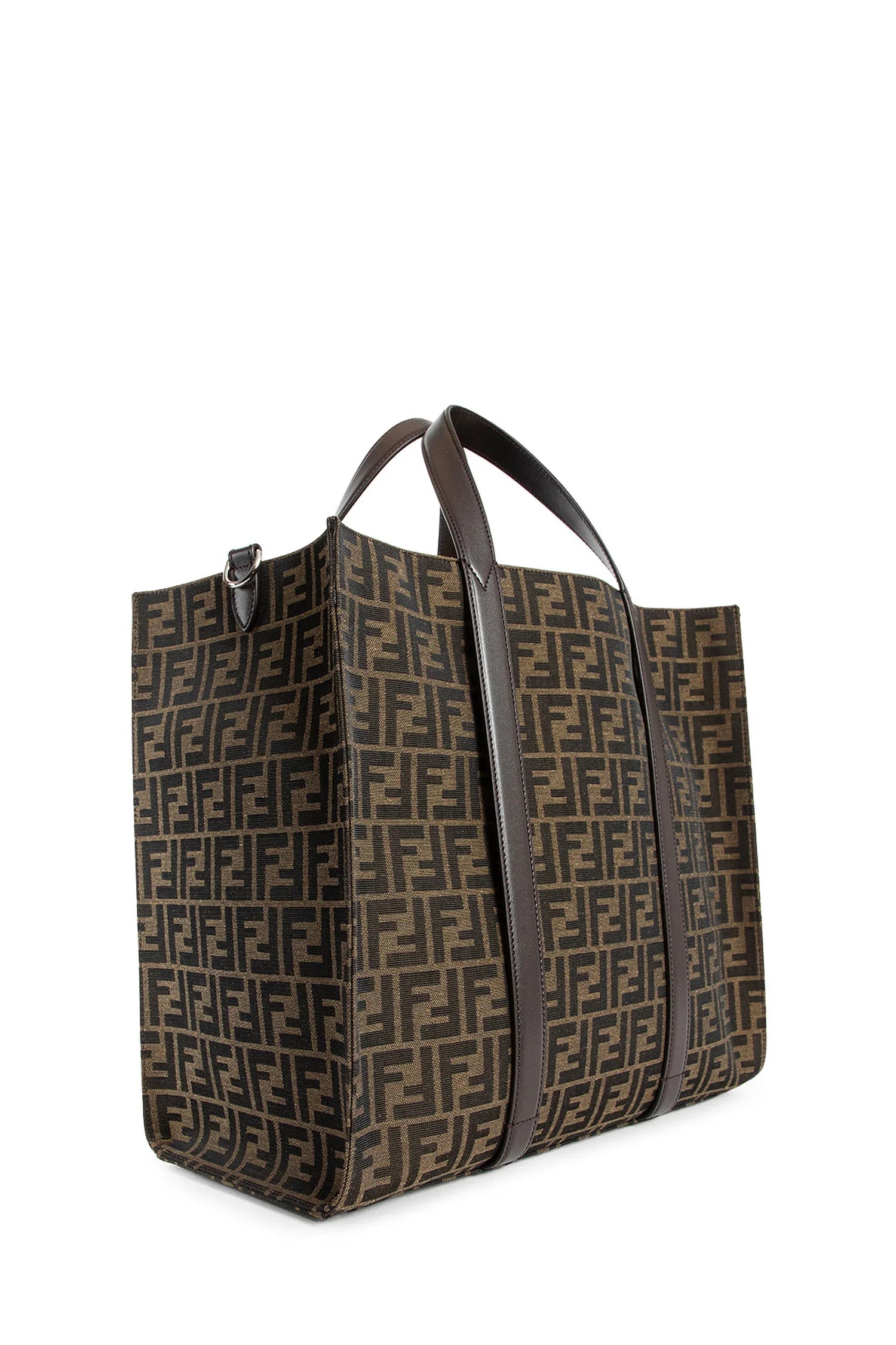 Man Brown Tote Bags Fendi оригінал – Купити в Україні – вид ззаду