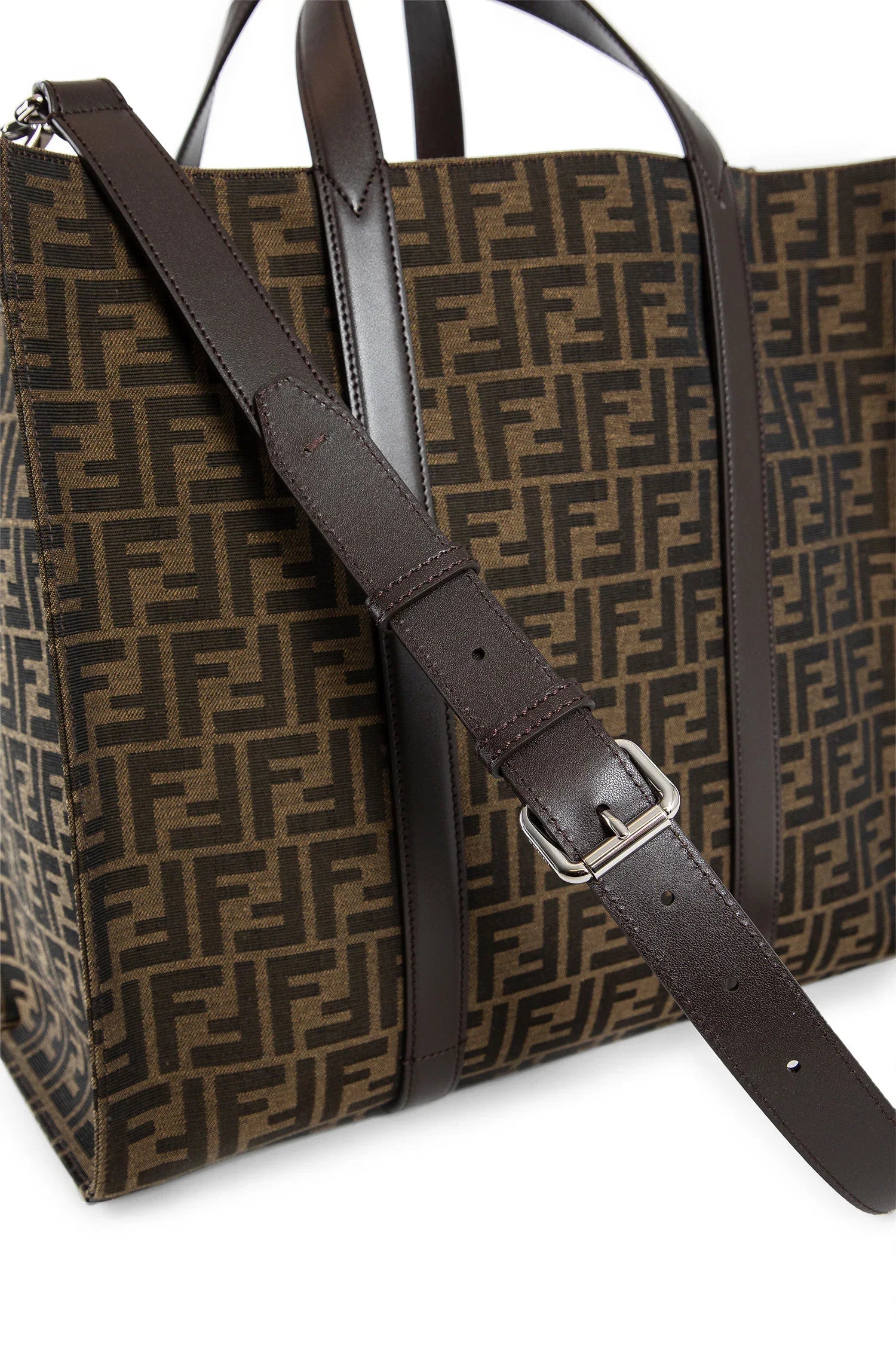 Man Brown Tote Bags Fendi оригінал – Купити в Україні – збільшений вид
