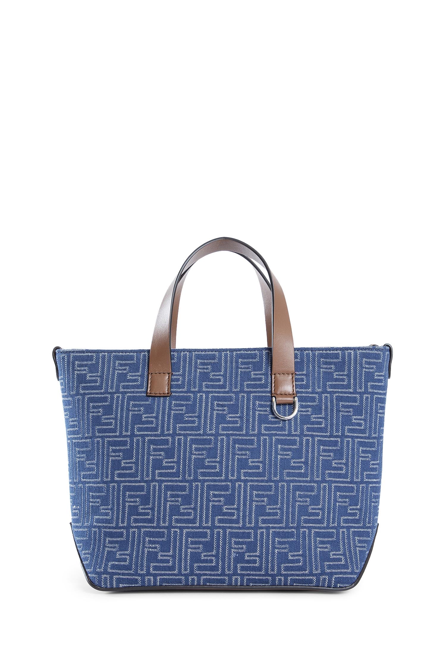Ff Denim-Effect Shopping Bag Small Fendi оригінал – Купити в Україні – детальний вид