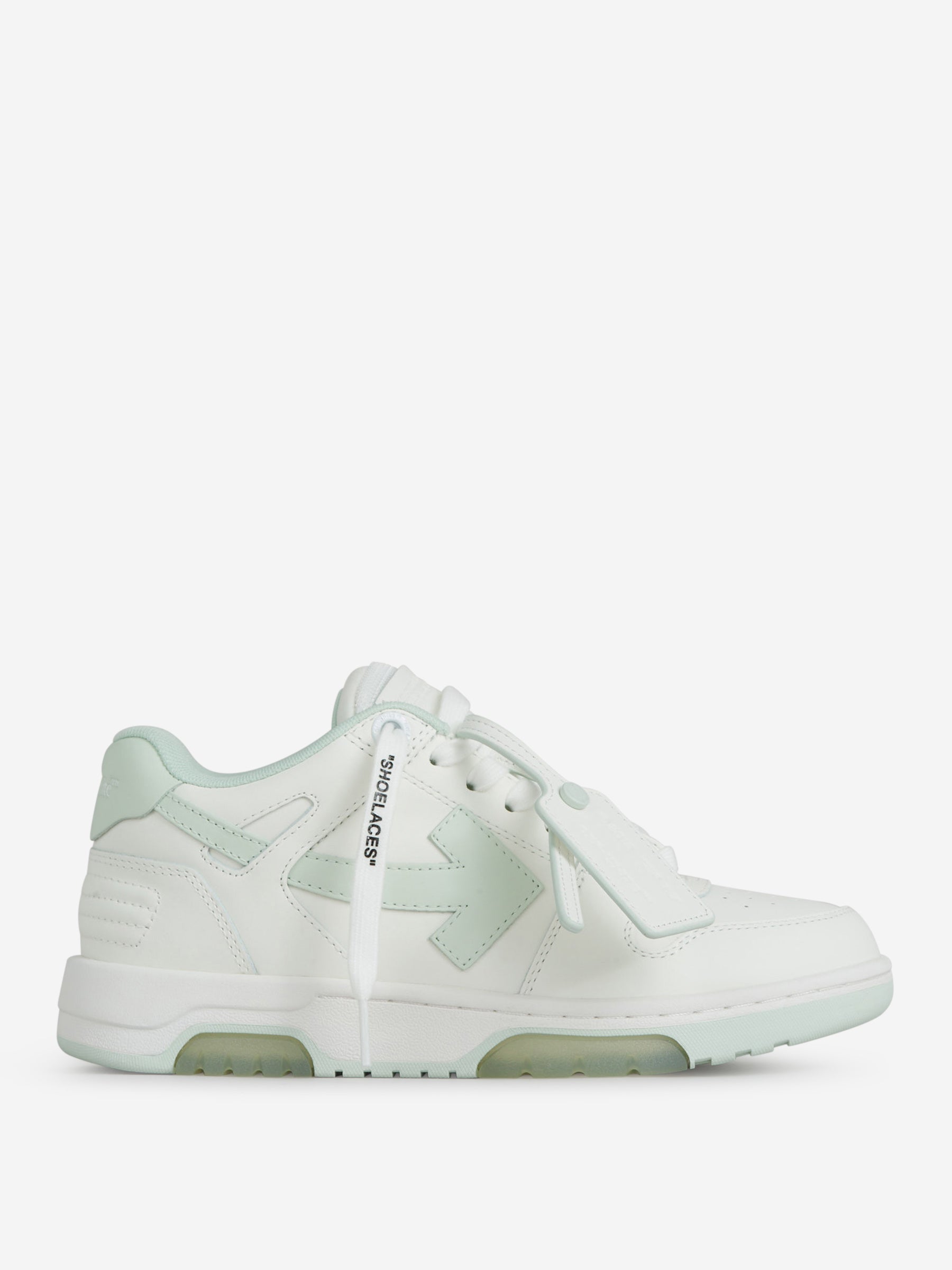 Sneakers Out Of Office Off-white – Гарантія оригінальності – боковий вид