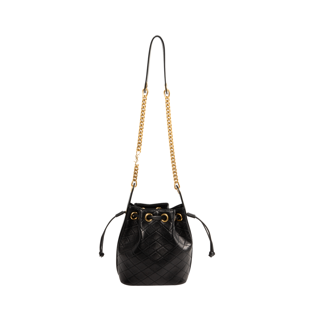 Chain Bucket Bag Saint laurent – Гарантія оригінальності – боковий вид