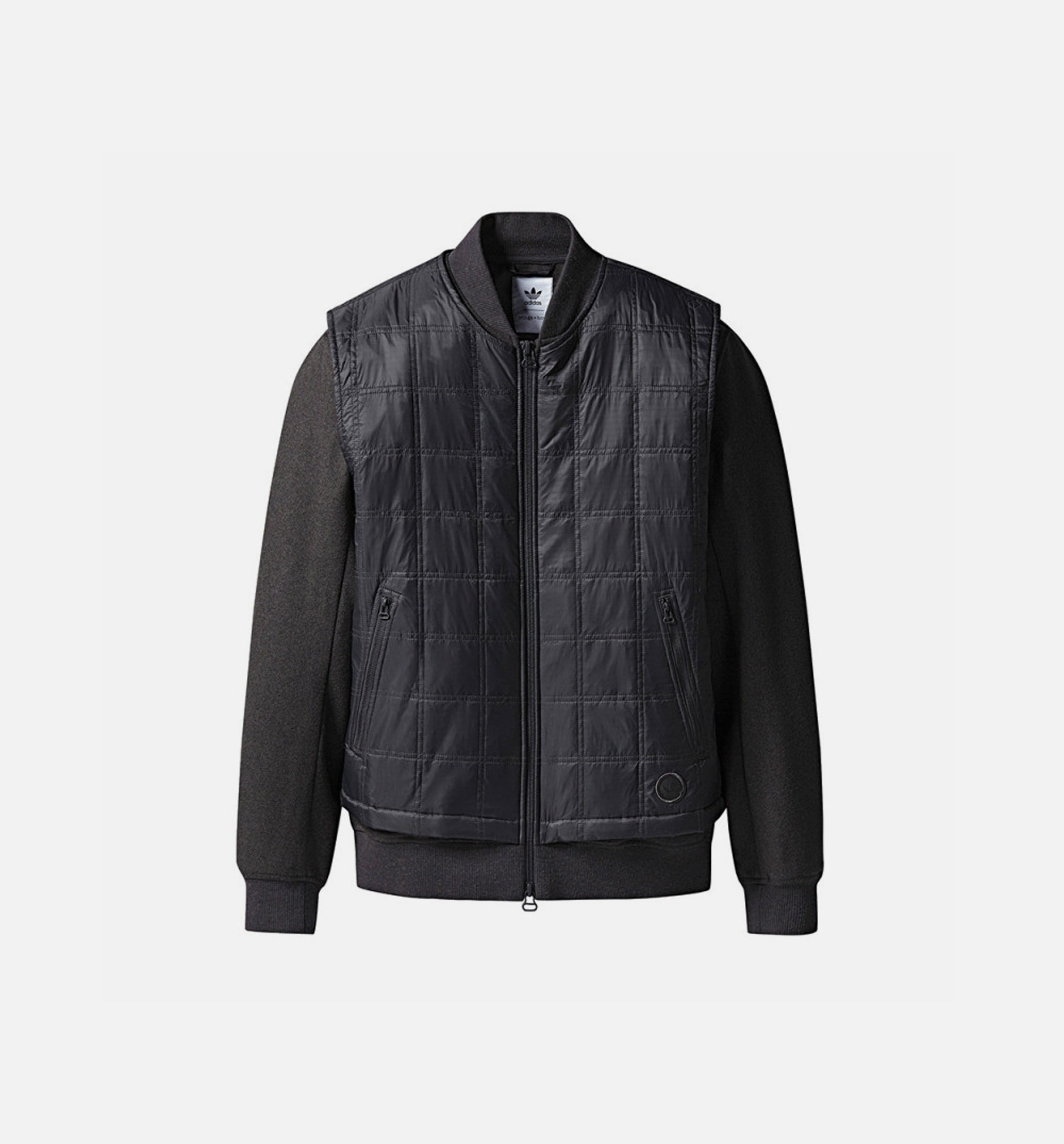 Оригінальна Original X Wings Horns Mens Bomber Jacket Black Adidas – вид ззаду - ADIDAS