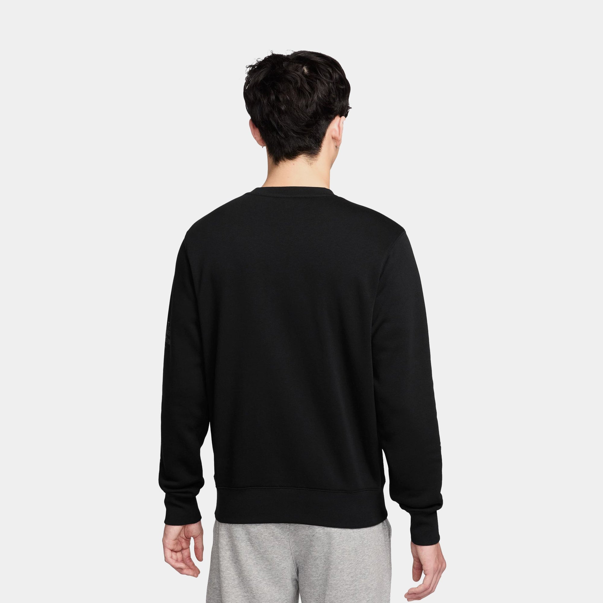 Оригінальна Nsw Crew Club Pullover Mens Long Sleeve Shirt Nike – вид ззаду