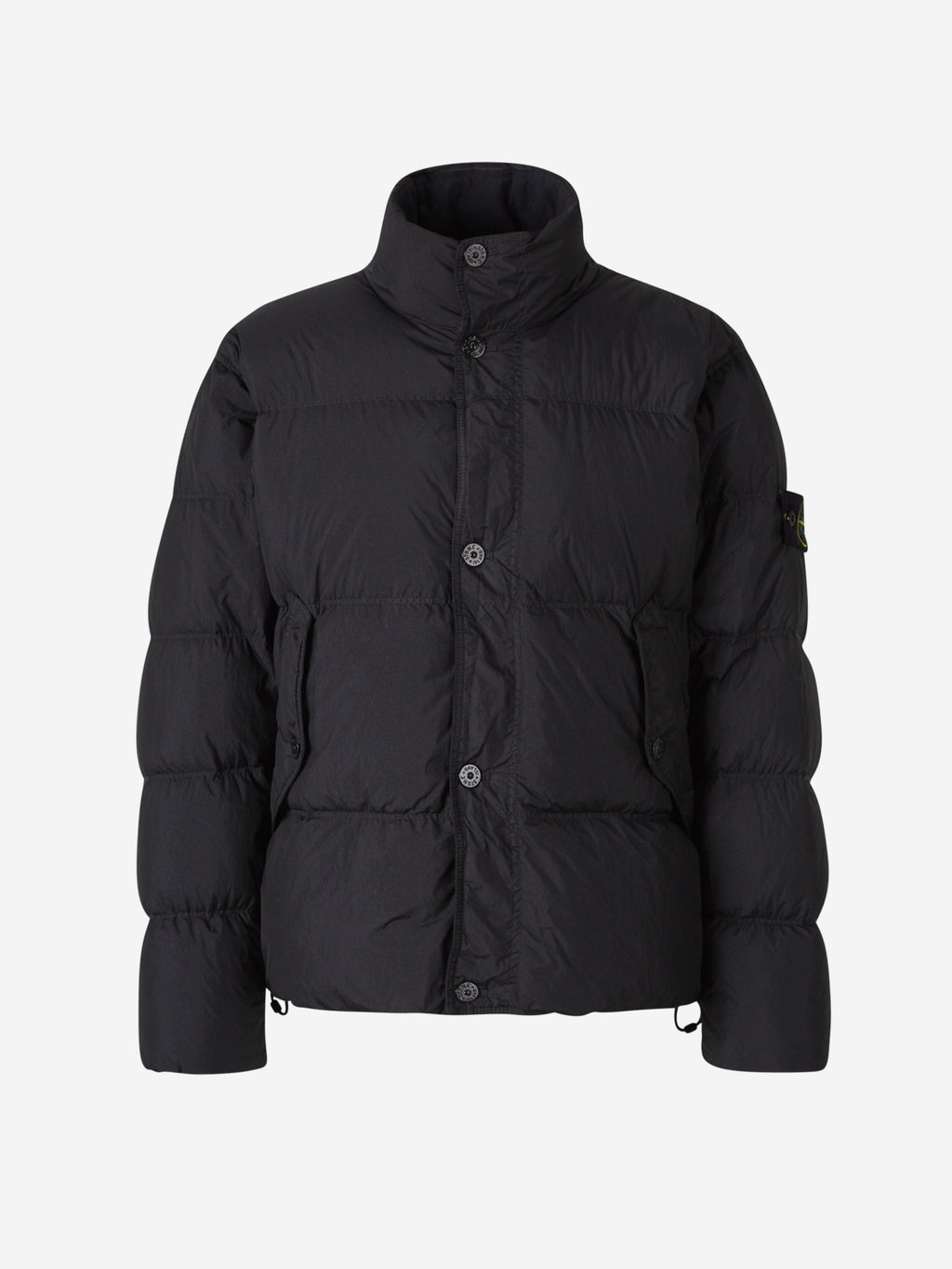 Logo Padded Coat Stone island оригінал – Купити в Україні – боковий вид