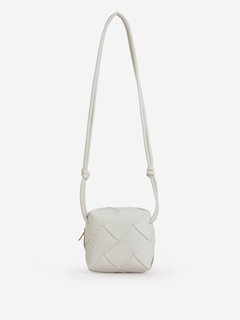 Mini Cassette Crossbody Bag Bottega veneta оригінал – Купити в Україні – боковий вид