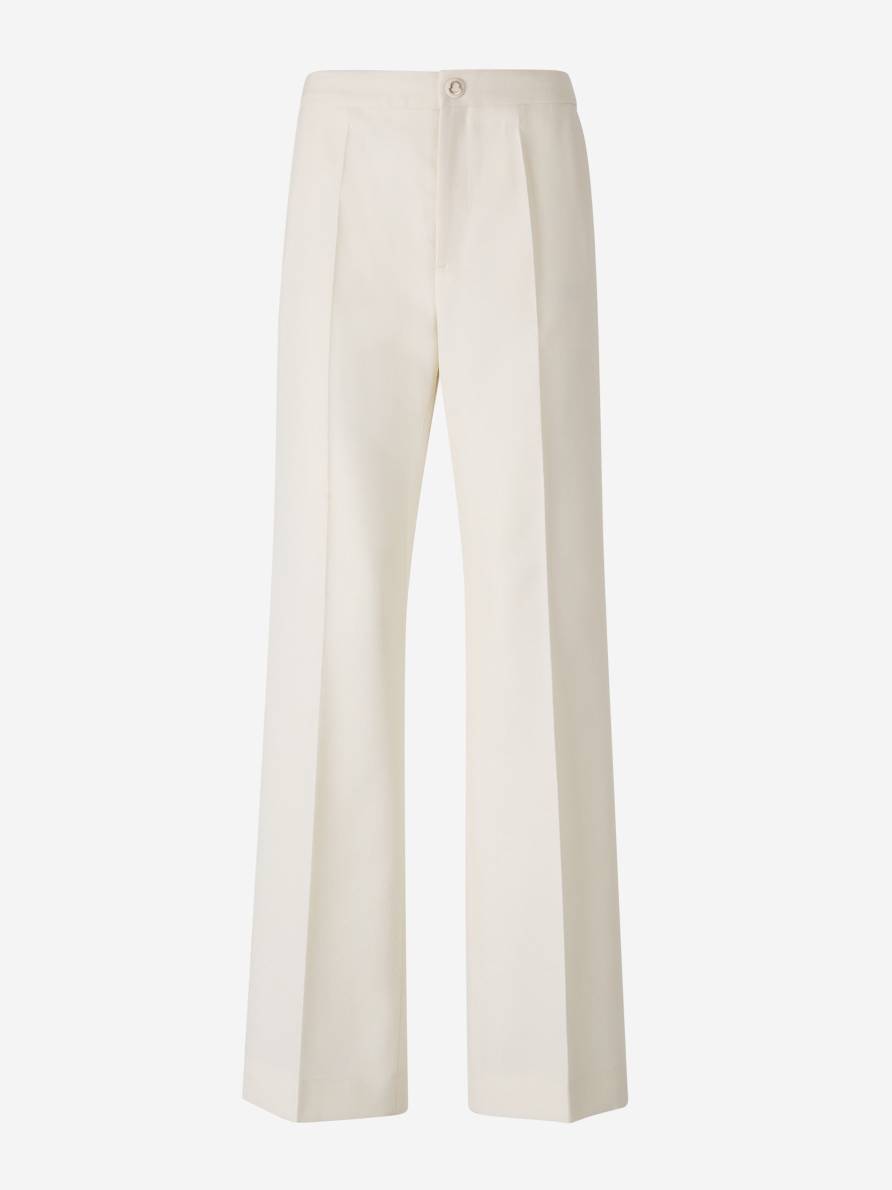 Wool Dress Trousers Moncler – Гарантія оригінальності – боковий вид - MONCLER