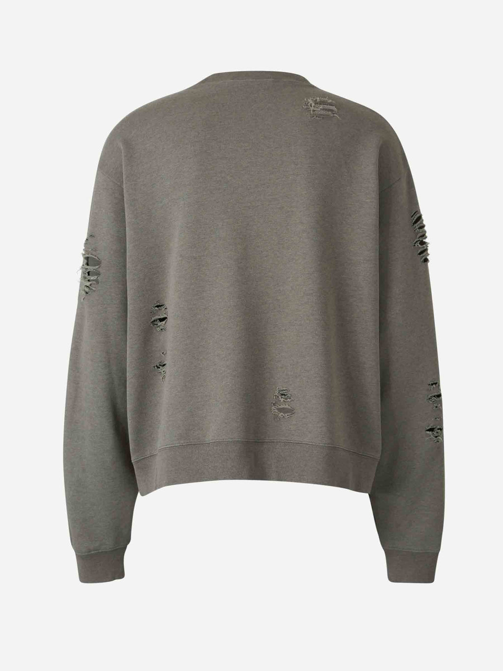 Unstitched Logo Sweatshirt Acne studios – Гарантія оригінальності – вид ззаду