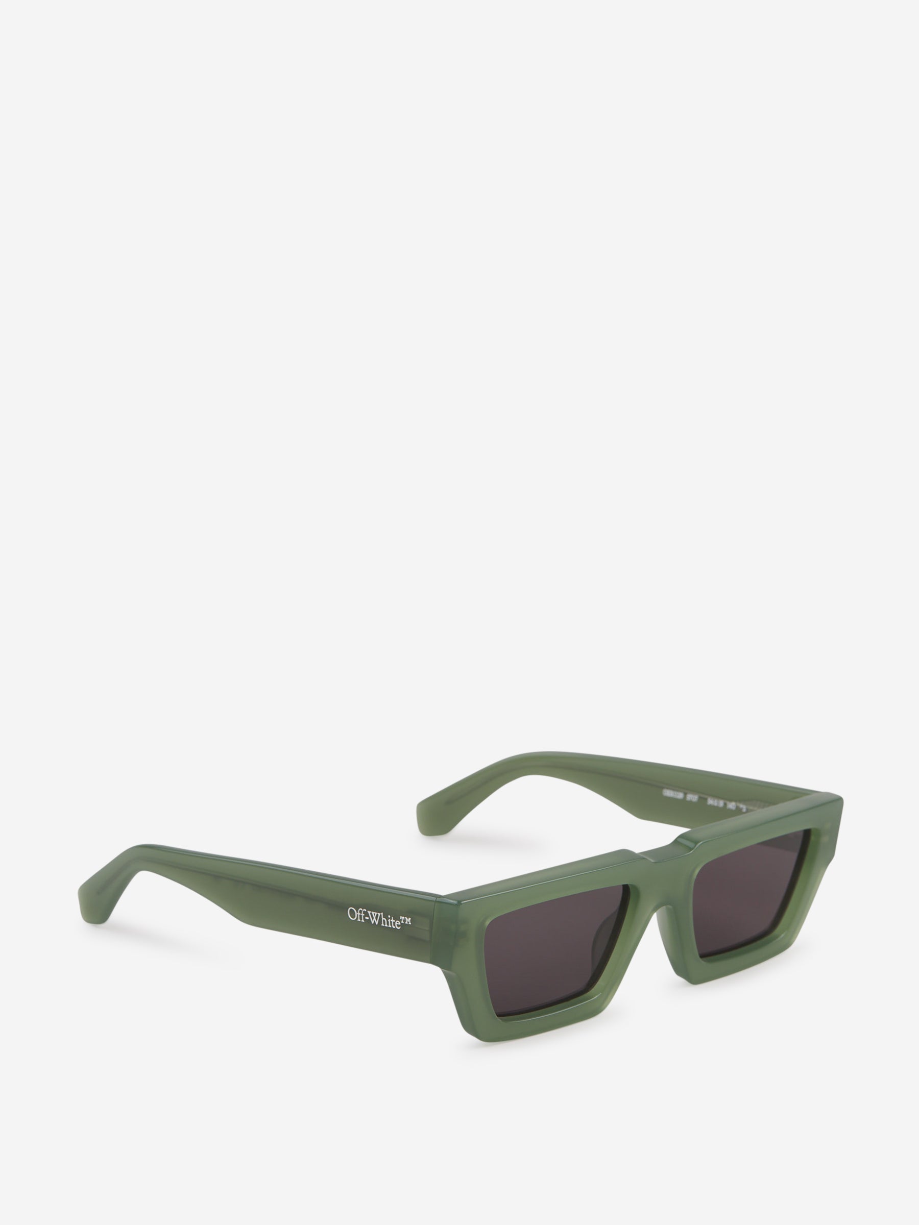 Manchester Rectangular Sunglasses Off-white оригінал – Купити в Україні – вид ззаду