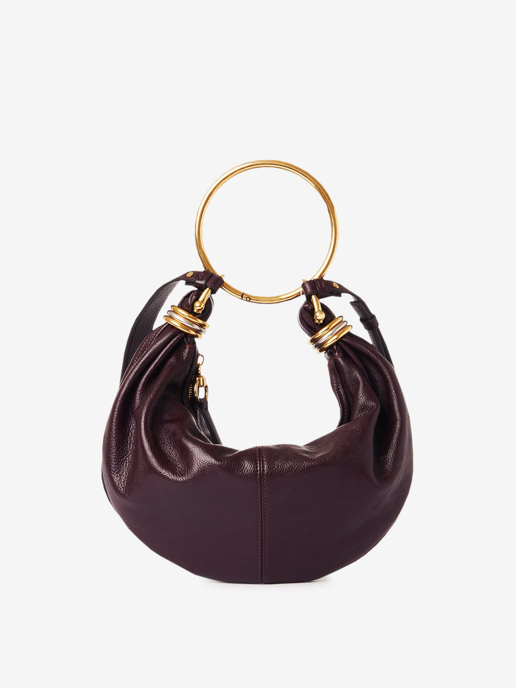 Оригінальна Leather Hobo Bag Chloe – боковий вид