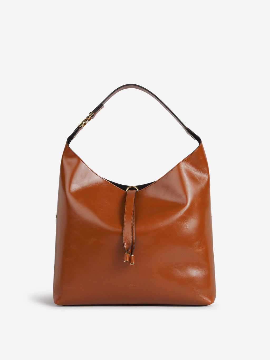 Оригінальна Leather Hobo Bag Chloe – боковий вид
