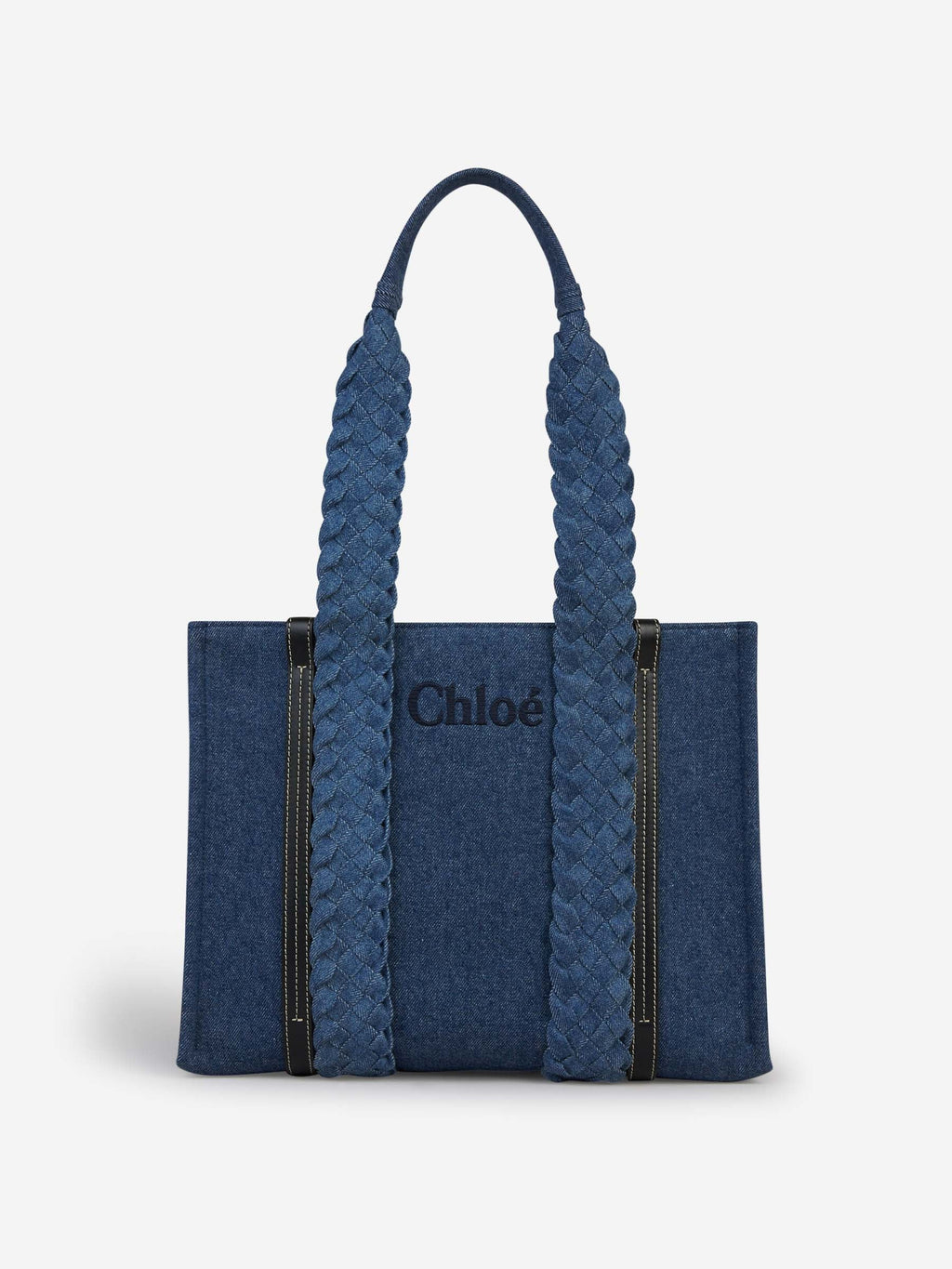 Woody M Denim Tote Bag Chloe – Гарантія оригінальності – боковий вид