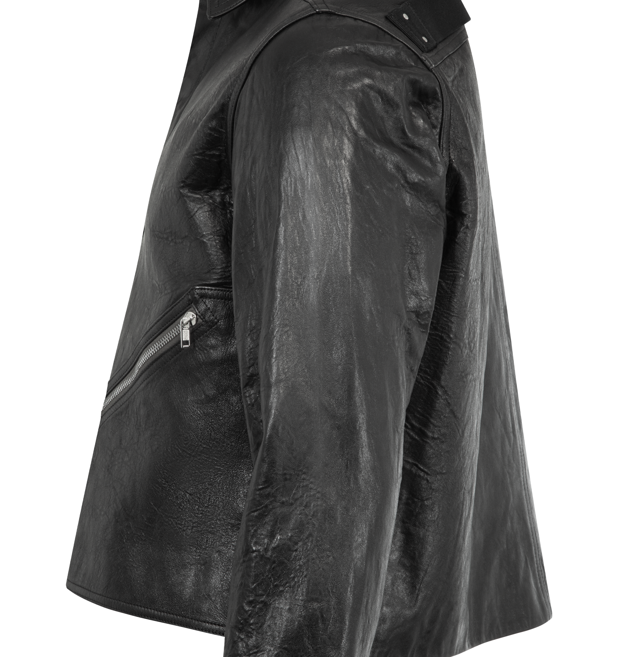 Tour Alice Leather Shirt Rick owens – Гарантія оригінальності – детальний вид