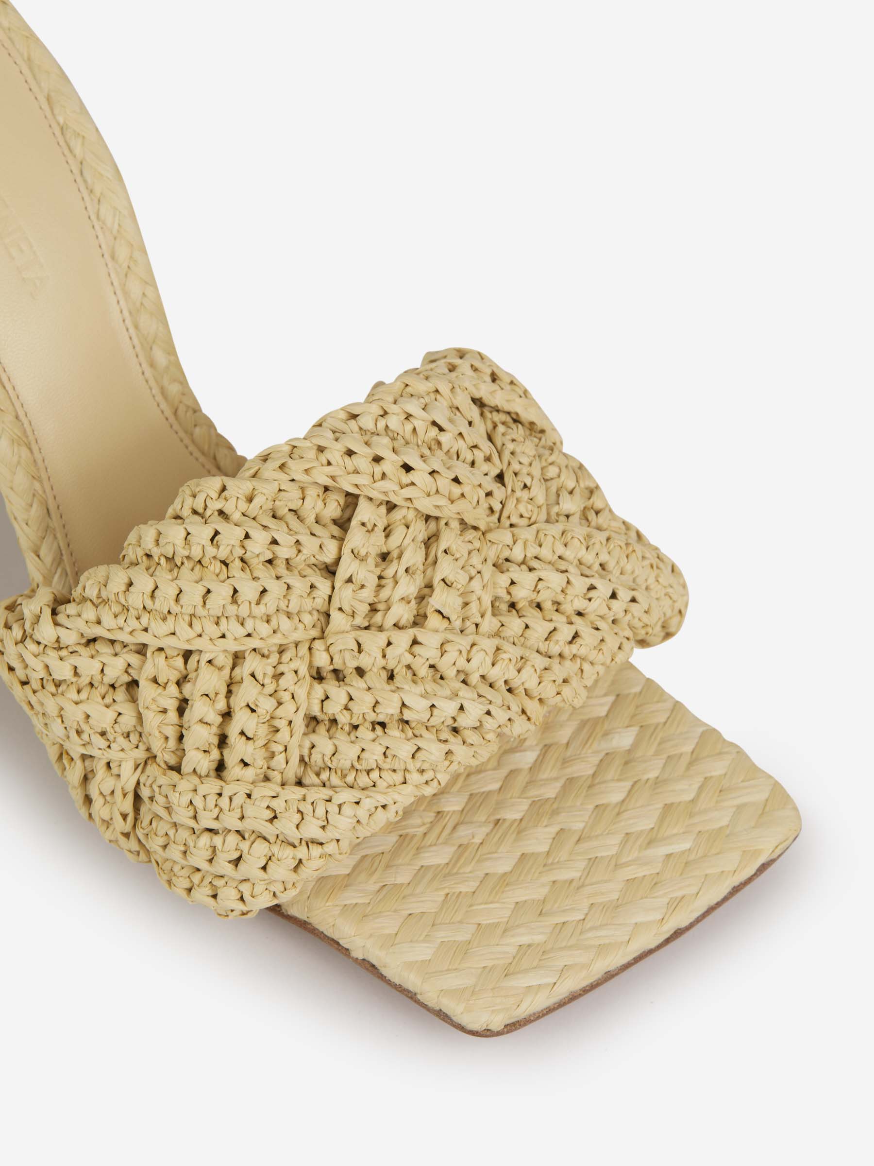 Оригінальна Lido Raffia Sandals Bottega veneta – збільшений вид
