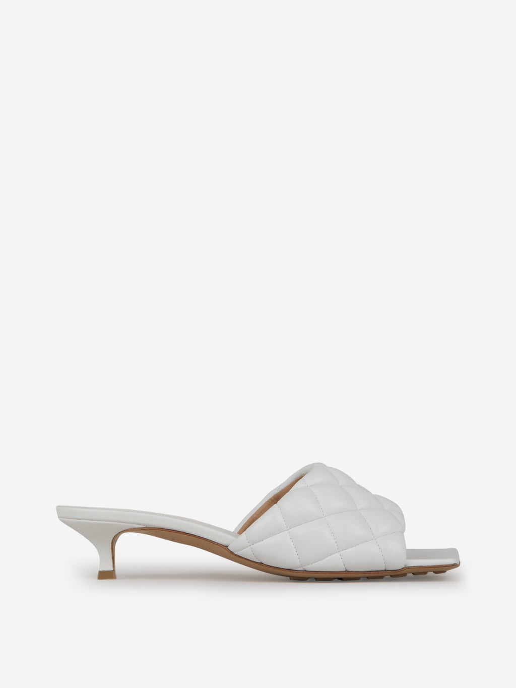 Padded Leather Mules Bottega veneta оригінал – Купити в Україні – боковий вид
