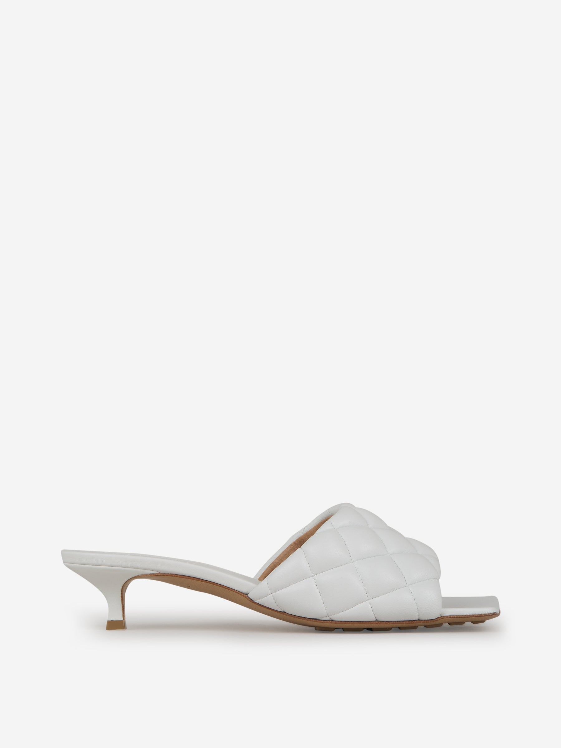 Padded Leather Mules Bottega veneta оригінал – Купити в Україні – боковий вид