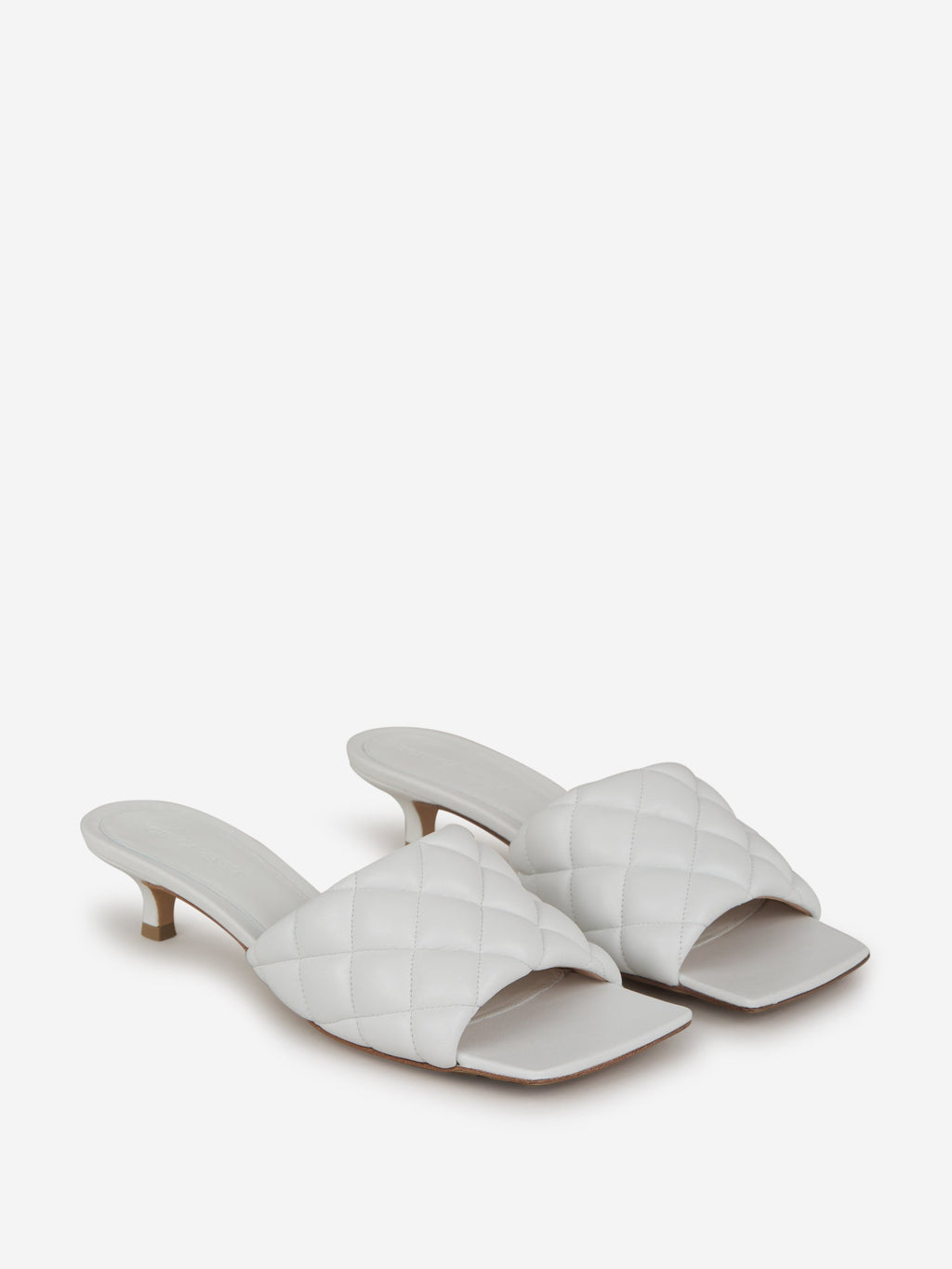 Padded Leather Mules Bottega veneta оригінал – Купити в Україні – вид ззаду