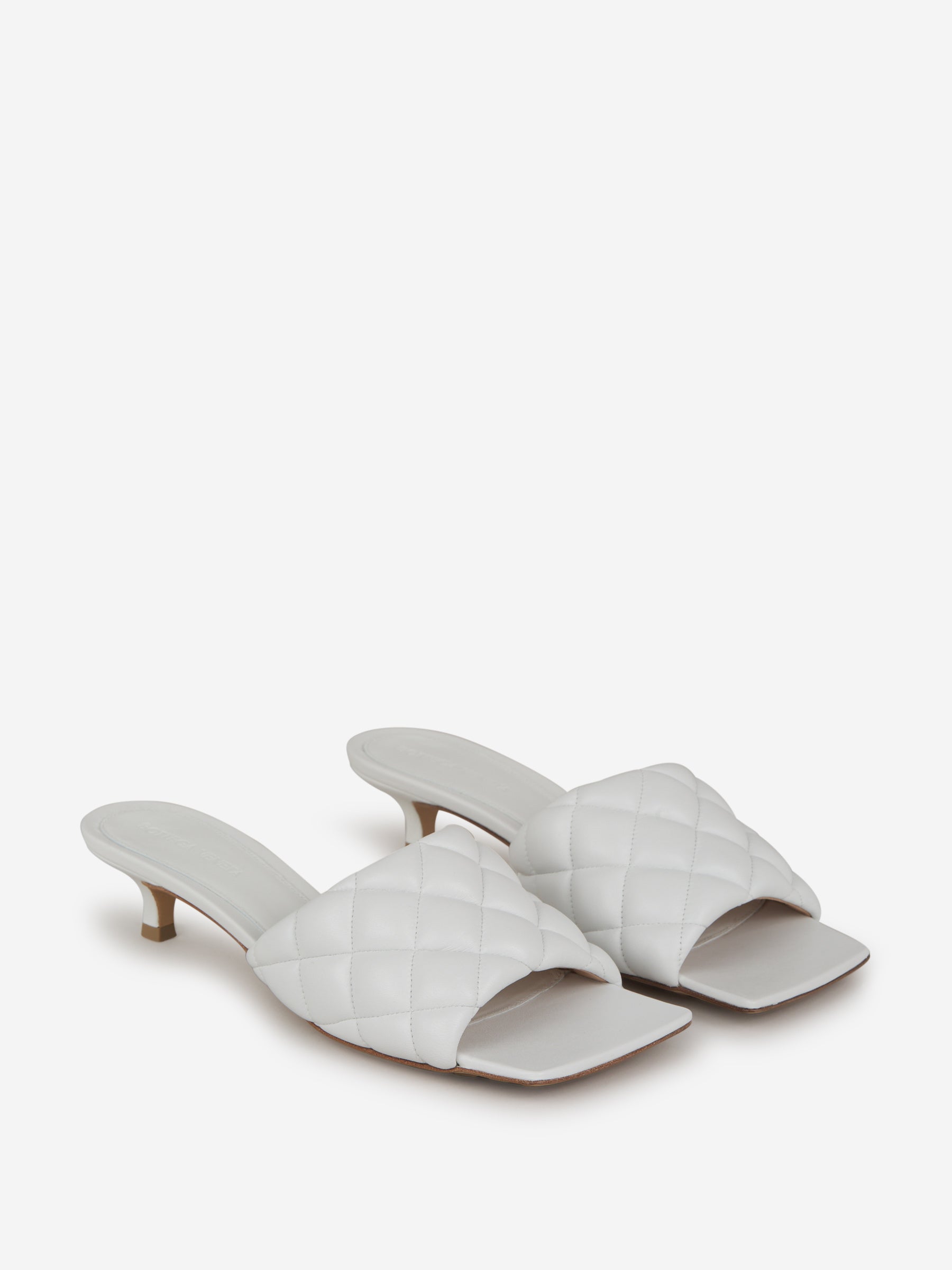 Padded Leather Mules Bottega veneta оригінал – Купити в Україні – вид ззаду