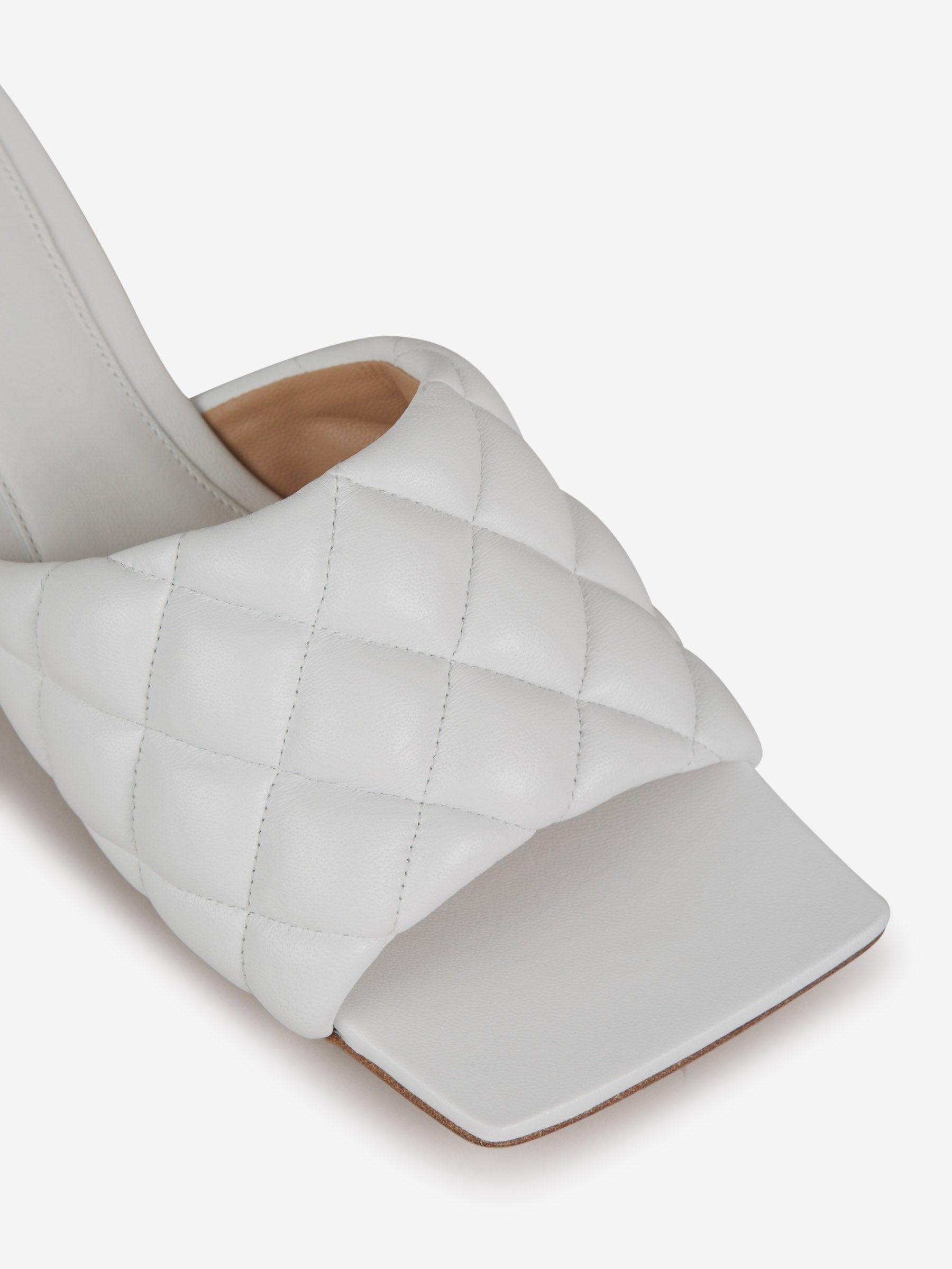 Padded Leather Mules Bottega veneta оригінал – Купити в Україні – збільшений вид