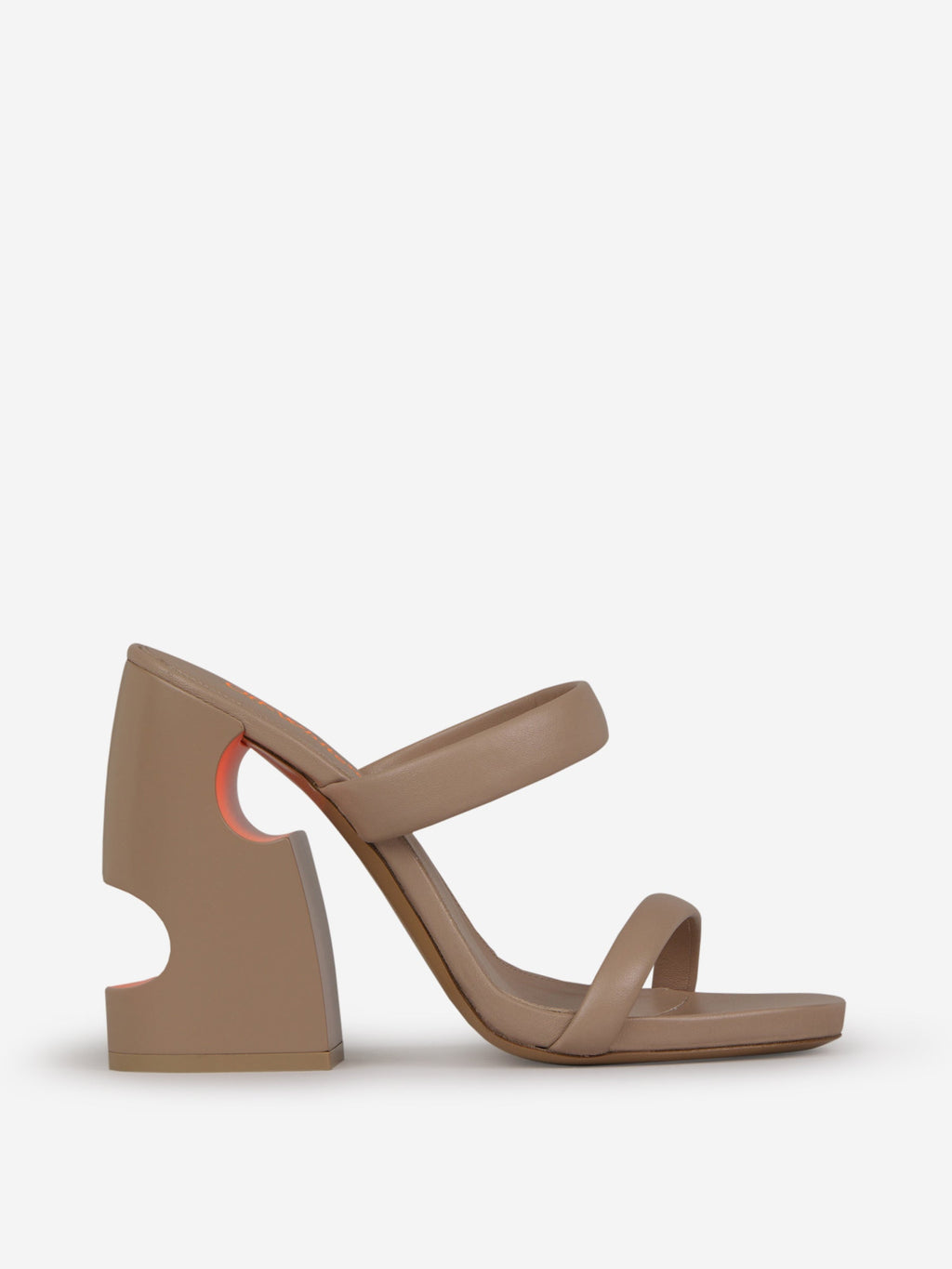 Mules Pop Bulky Off-white – Гарантія оригінальності – боковий вид