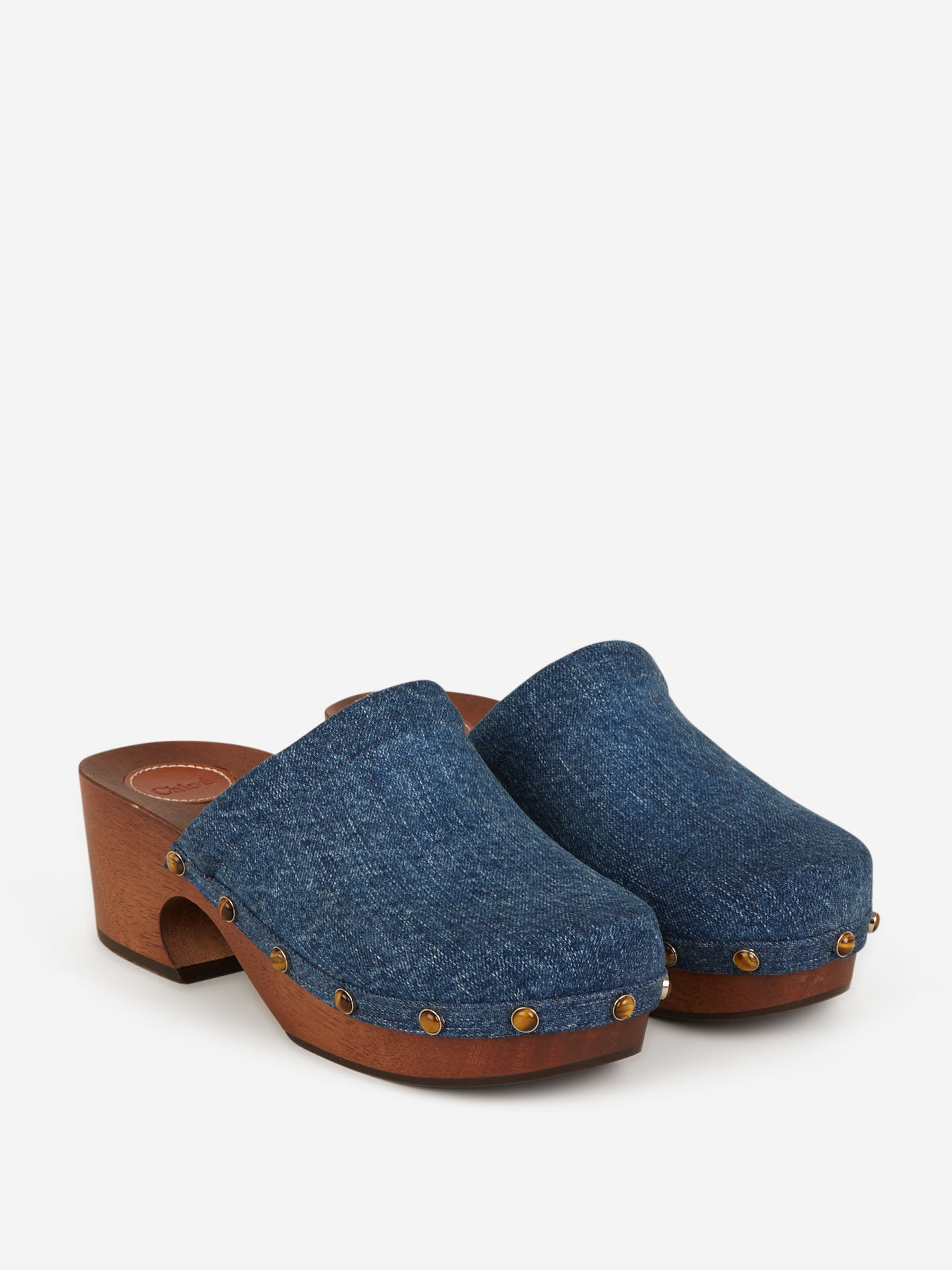 Zuecos Aurna Denim Chloe – Гарантія оригінальності – вид ззаду