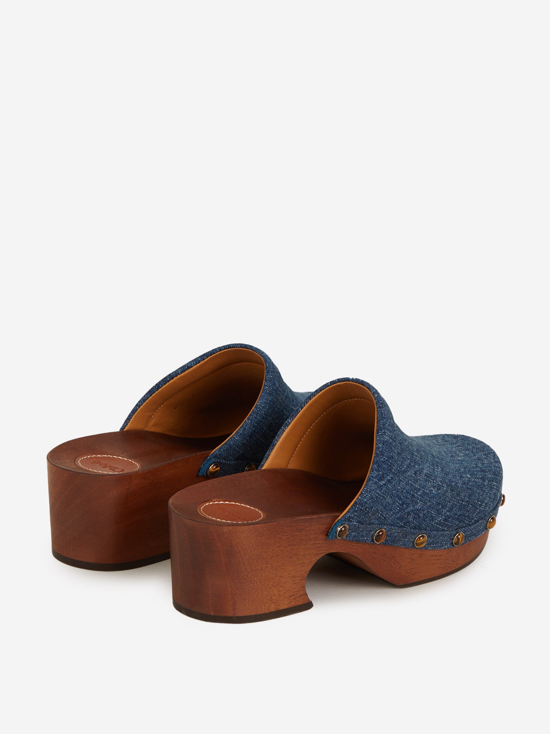 Zuecos Aurna Denim Chloe – Гарантія оригінальності – детальний вид
