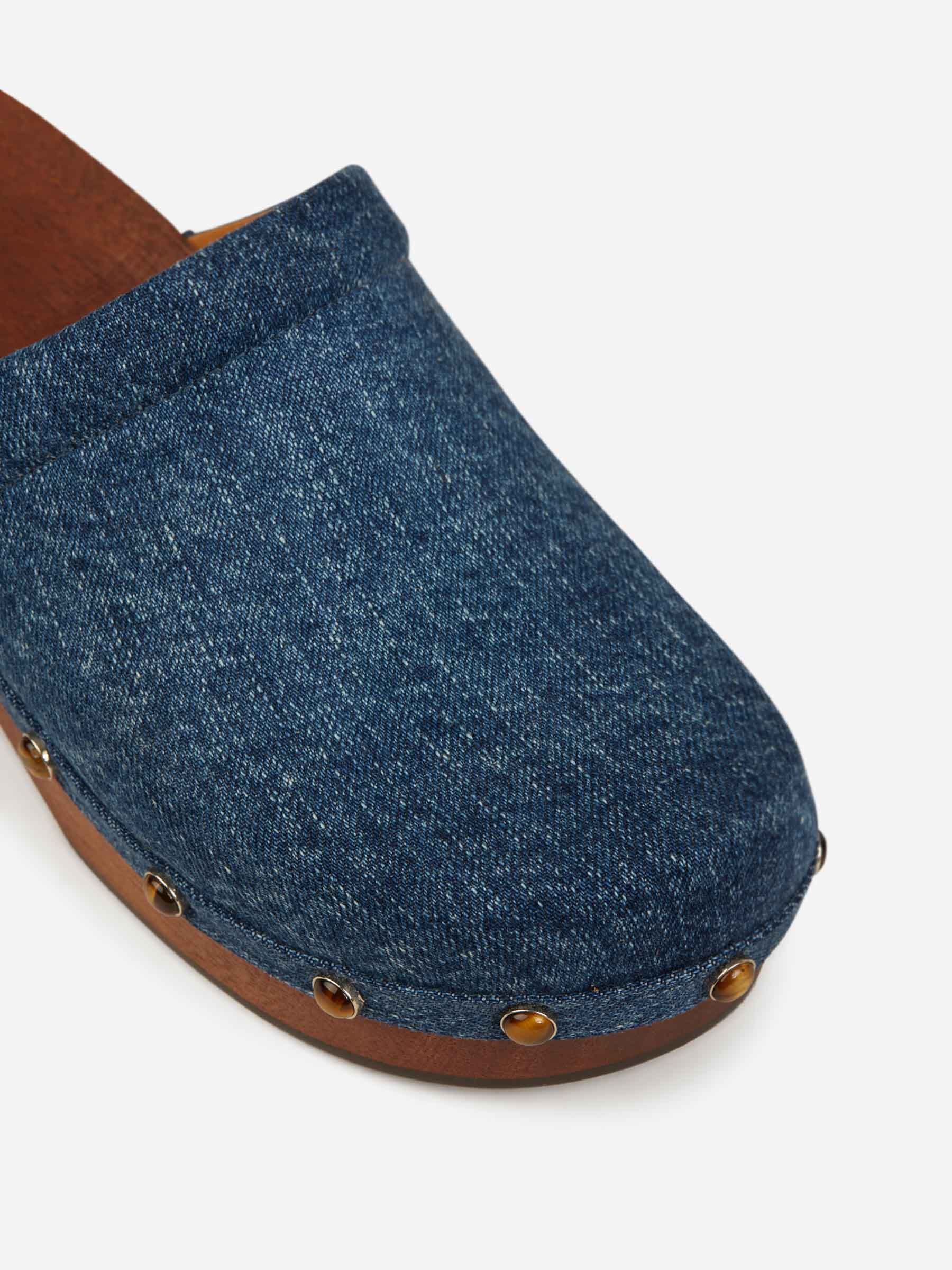 Zuecos Aurna Denim Chloe – Гарантія оригінальності – збільшений вид