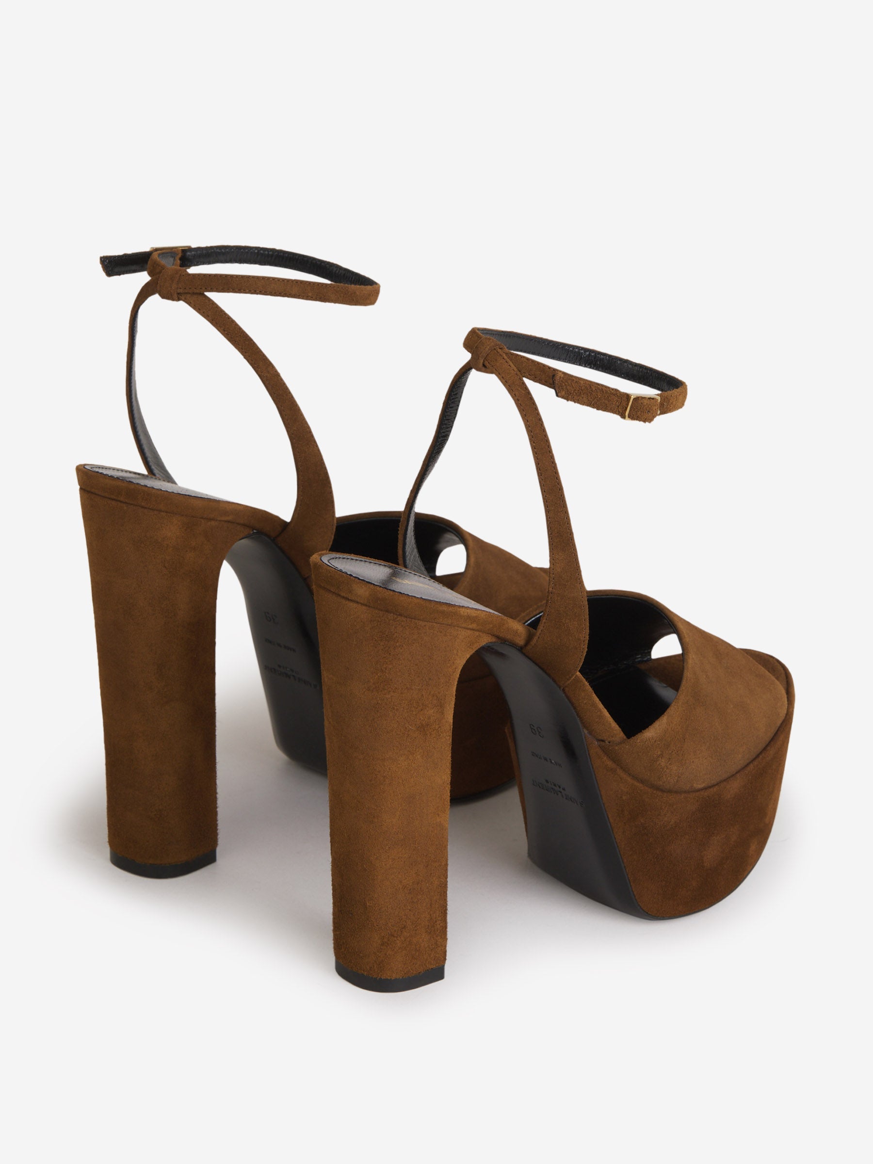 Jodie Platform Sandals Saint laurent – Гарантія оригінальності – детальний вид