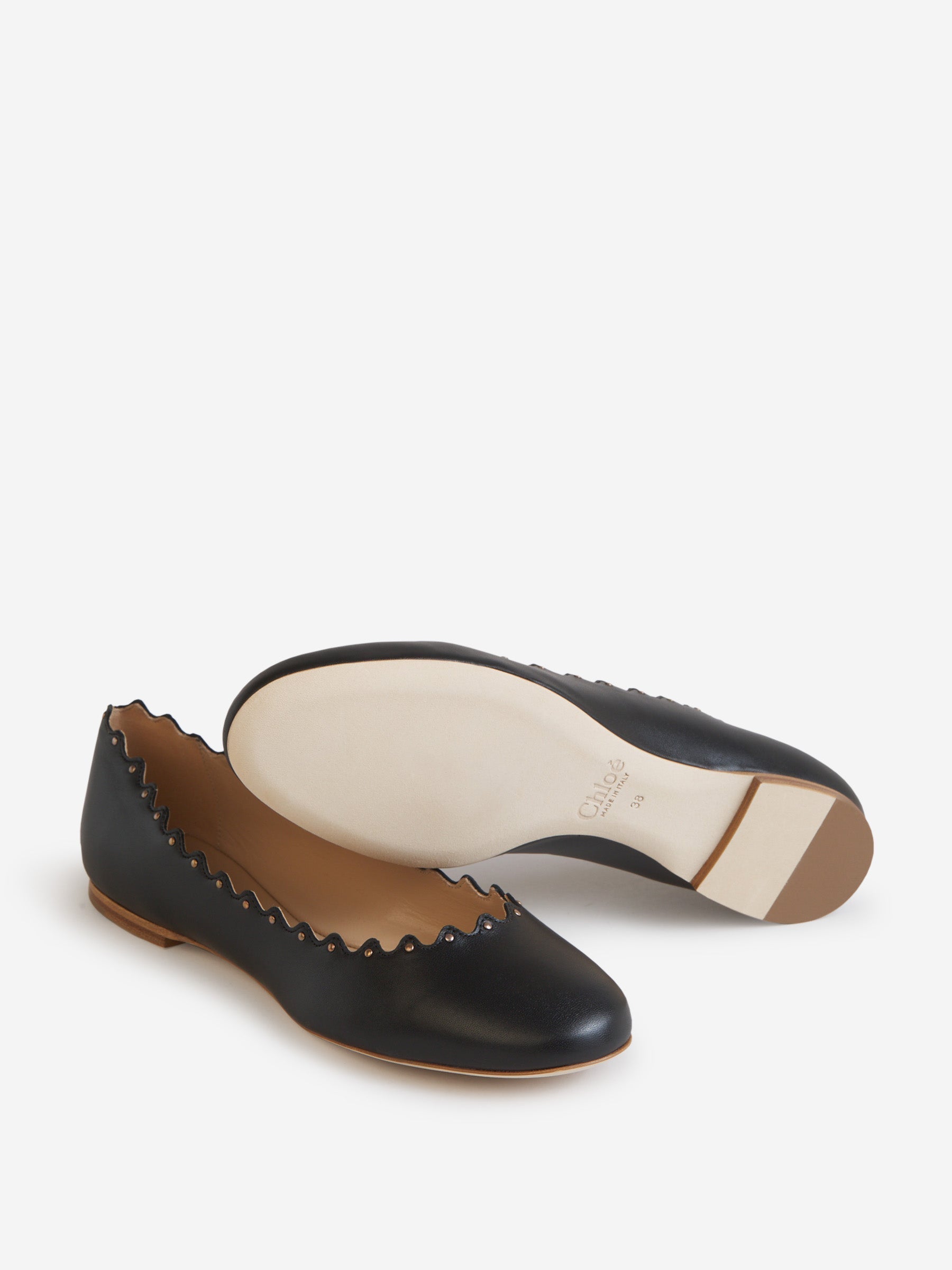 Lauren Leather Ballerinas Chloe – Гарантія оригінальності – збільшений вид