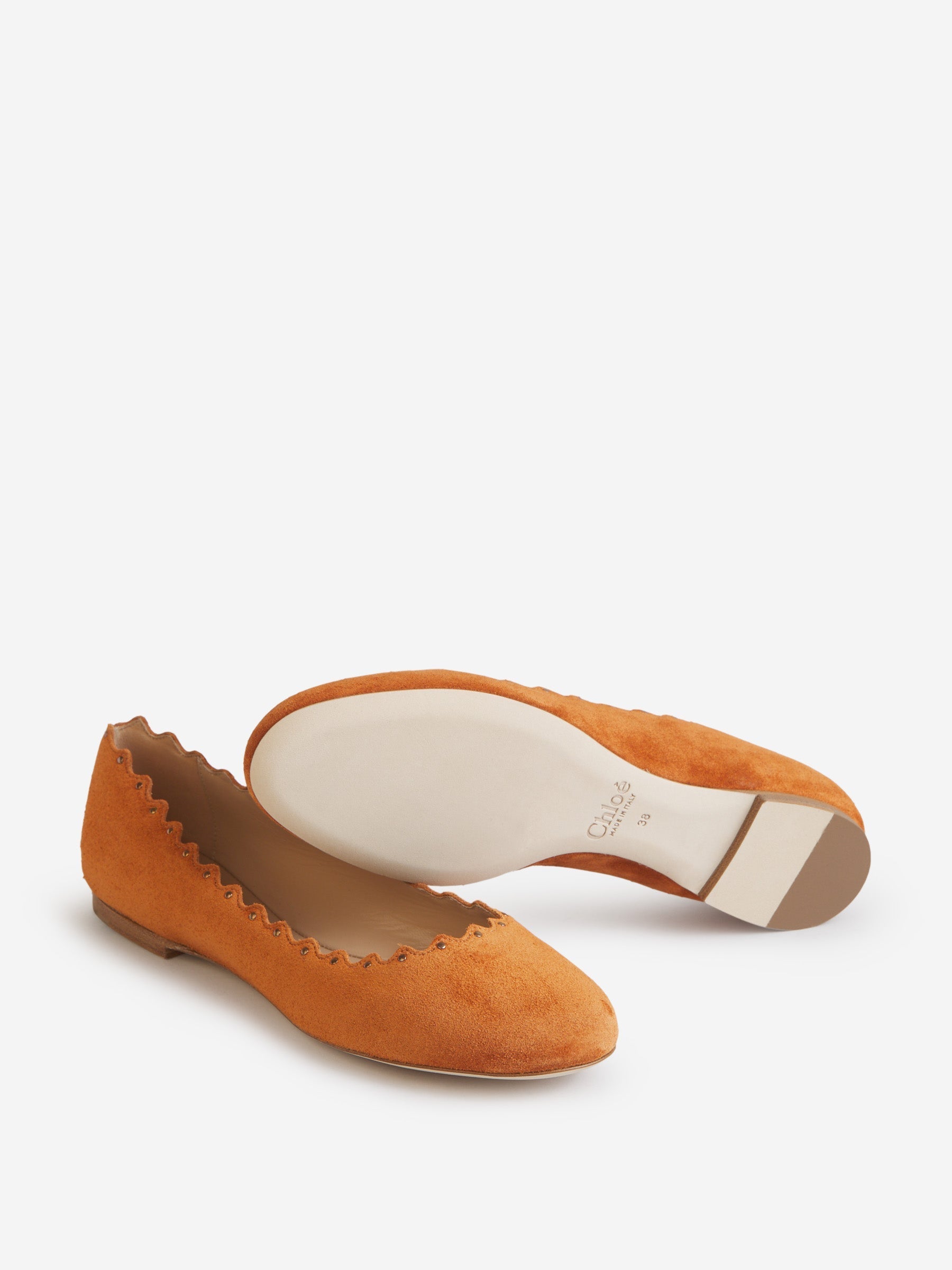 Оригінальна Lauren Suede Ballerinas Chloe – збільшений вид