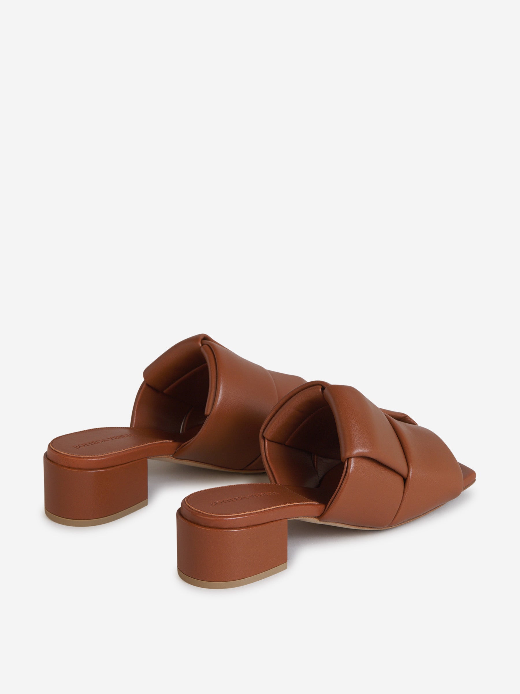Оригінальна Leather Intrecciata Mules Bottega veneta – детальний вид