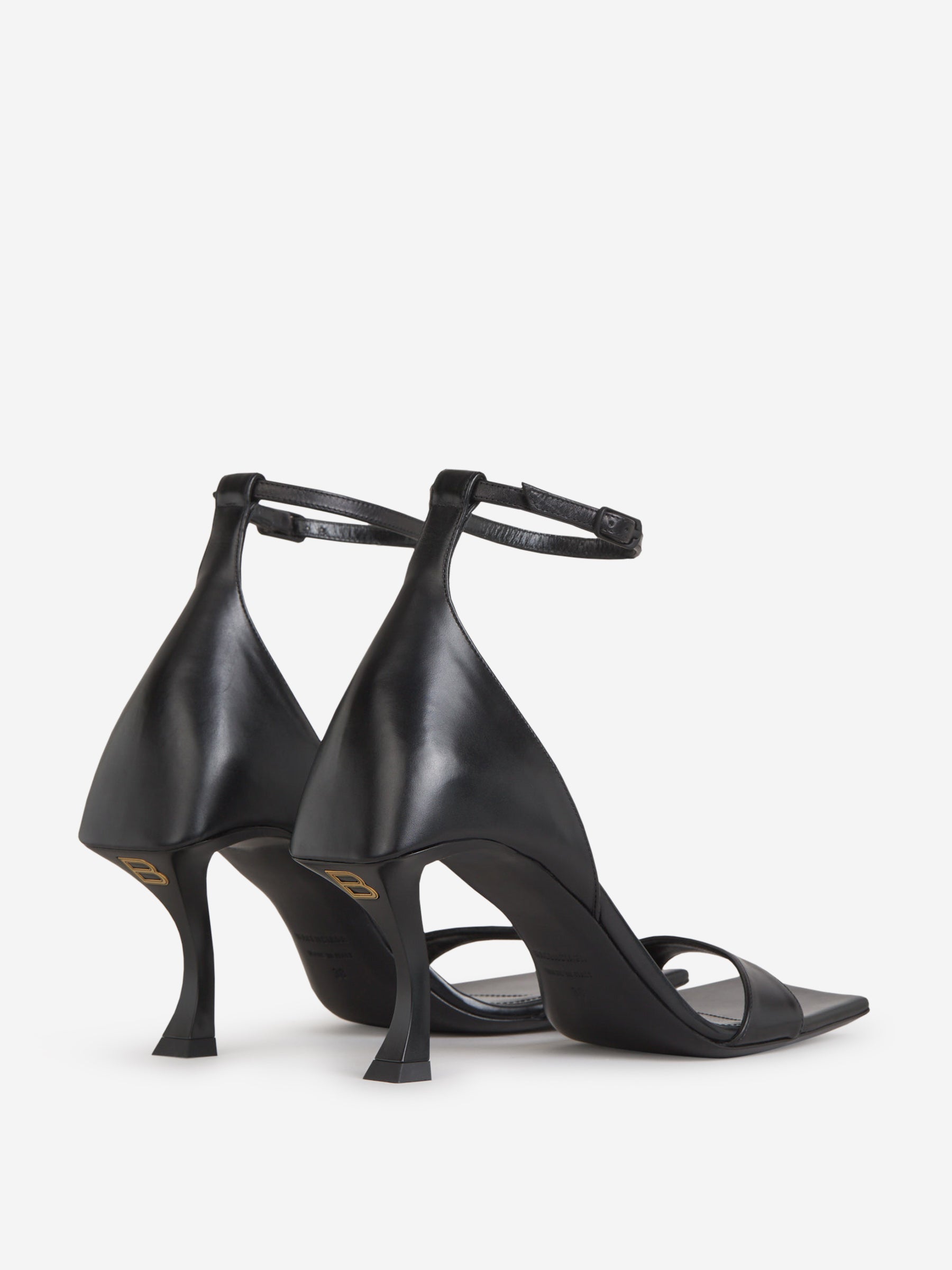 Оригінальна Leather Hourglass Sandals Balenciaga – збільшений вид