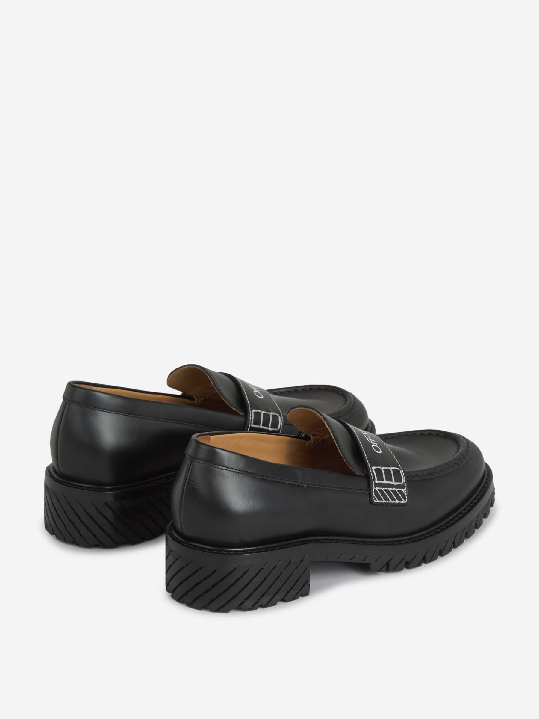 Оригінальна Derby Loafers Shoes Off-white – детальний вид