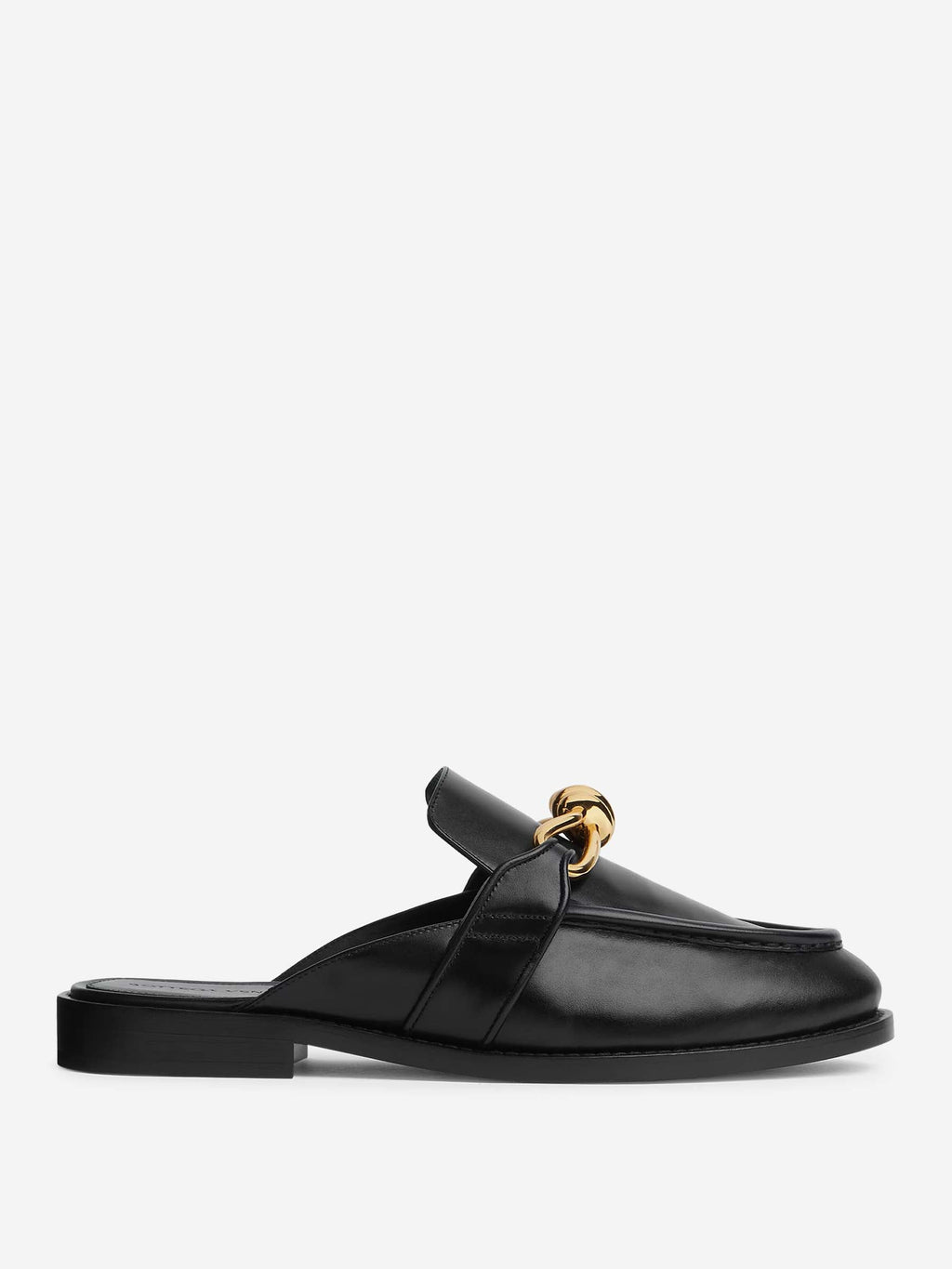 Astaire Leather Moccasins Bottega veneta – Гарантія оригінальності – боковий вид