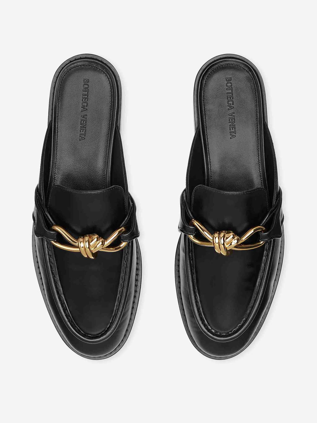 Astaire Leather Moccasins Bottega veneta – Гарантія оригінальності – збільшений вид