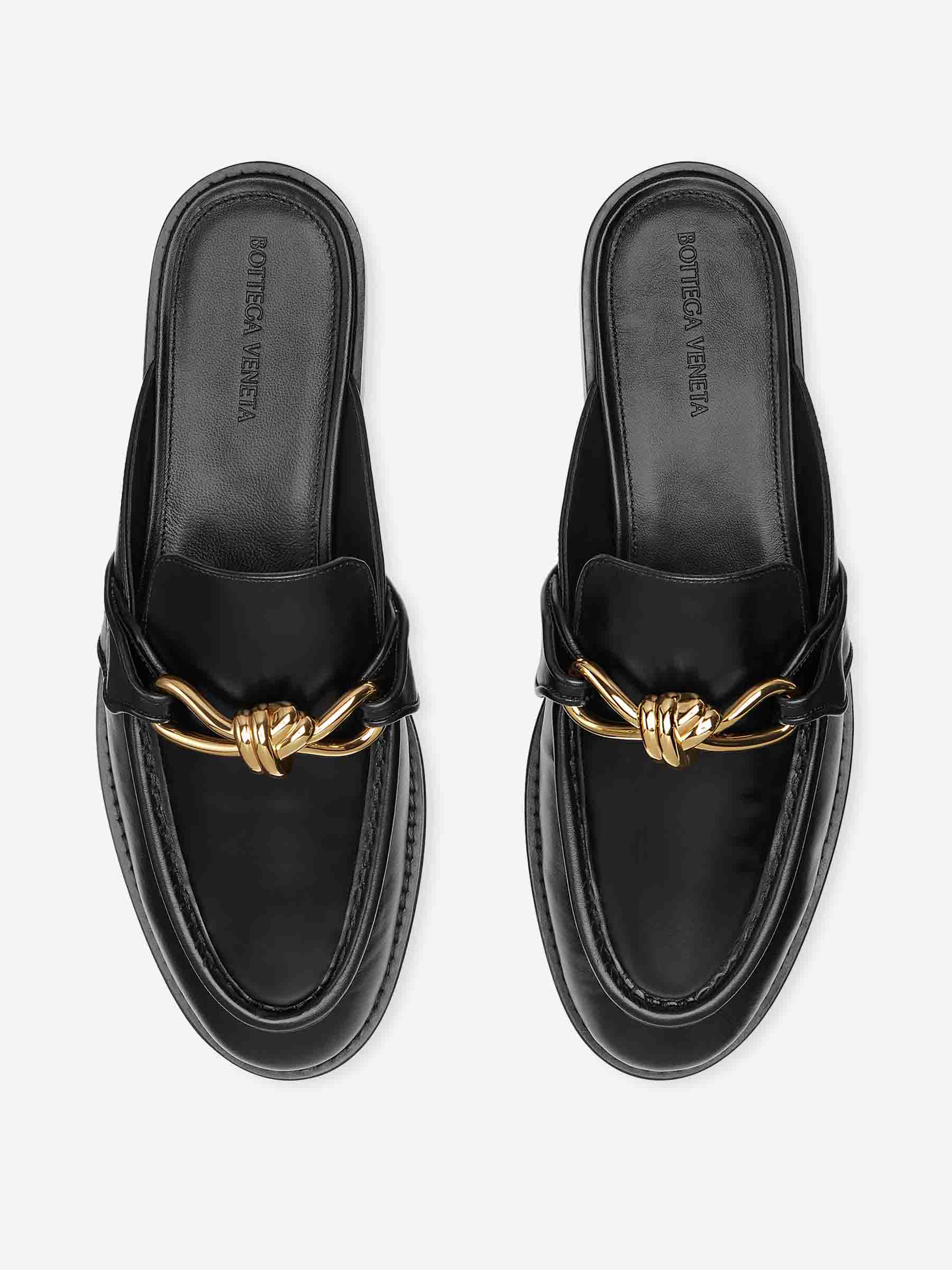 Astaire Leather Moccasins Bottega veneta – Гарантія оригінальності – збільшений вид