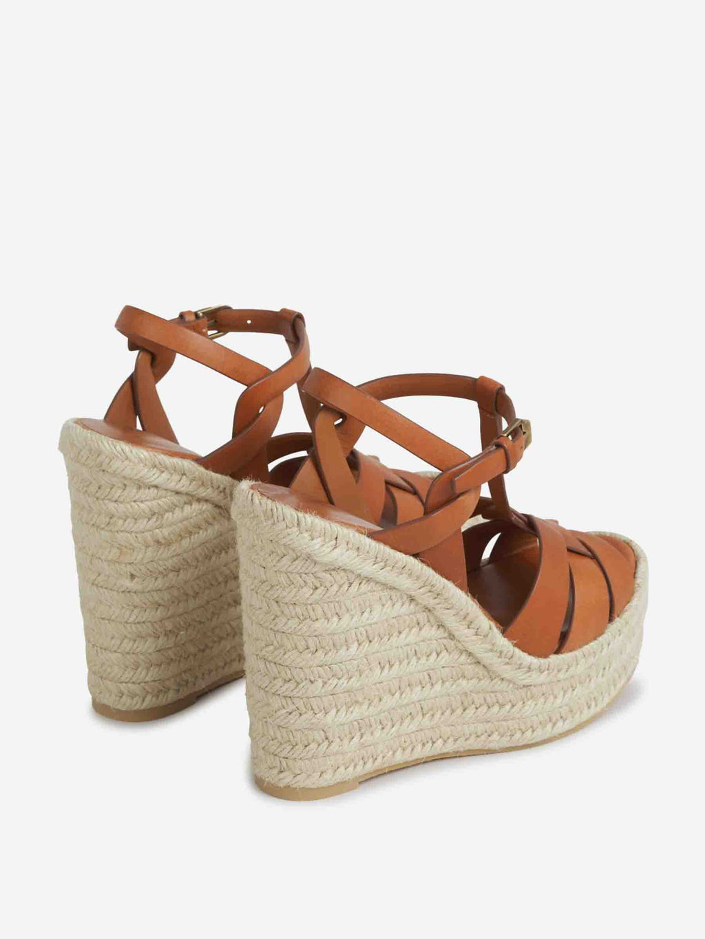 Tribute Wedge Sandals Saint laurent – Гарантія оригінальності – детальний вид