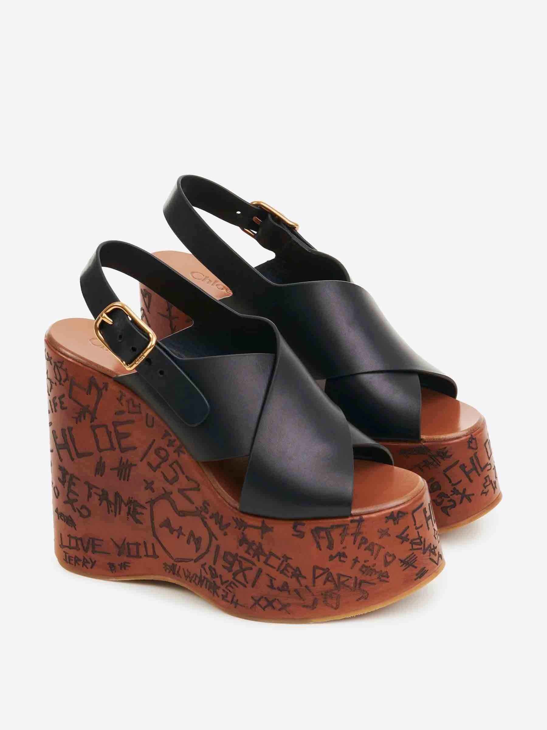 Оригінальна Maxime Wedge Sandals Chloe – детальний вид