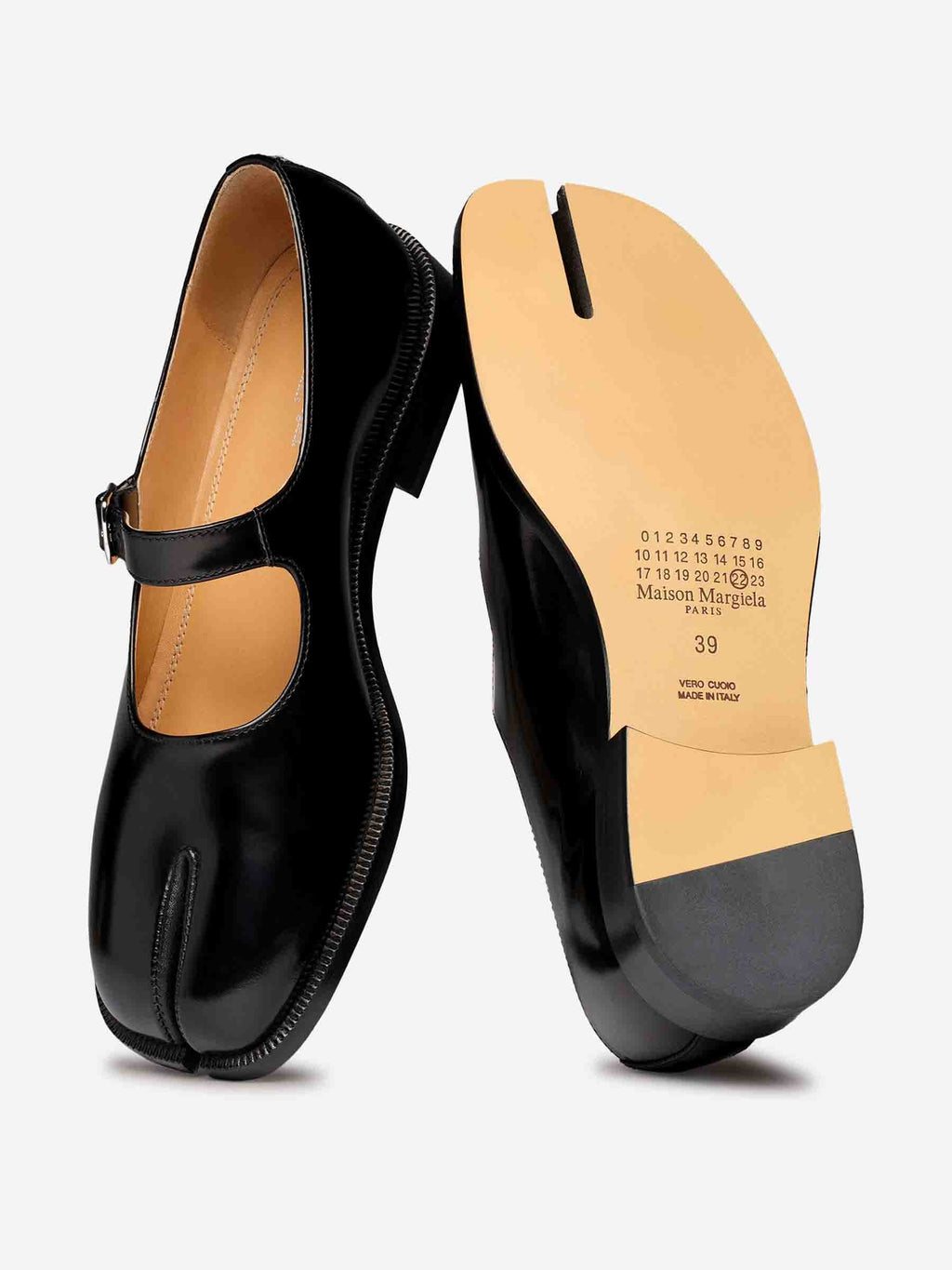 Оригінальна Mary Janes Tabi Shoes Maison margiela – детальний вид