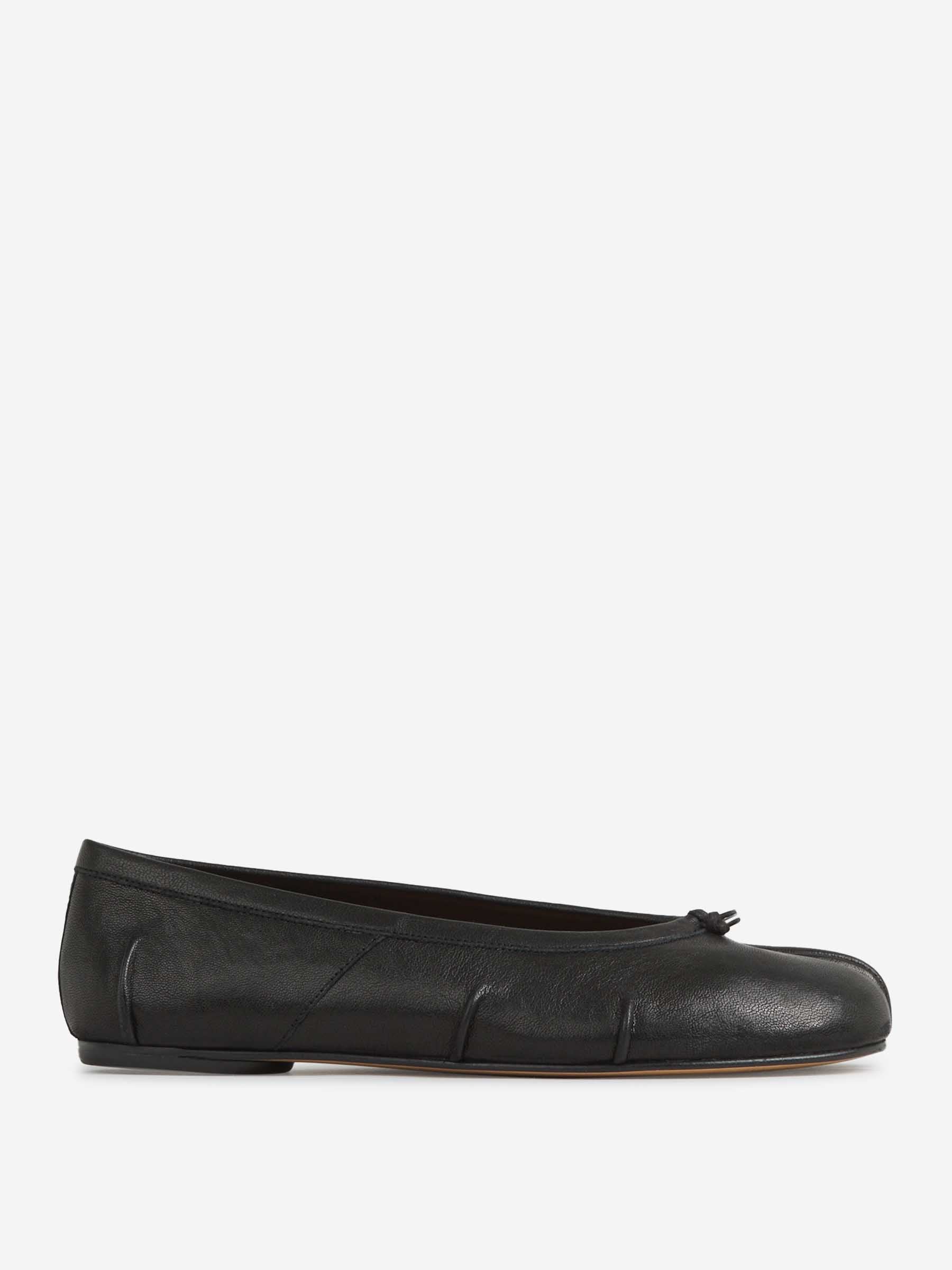 Tabi Leather Ballerinas Maison margiela оригінал – Купити в Україні – боковий вид