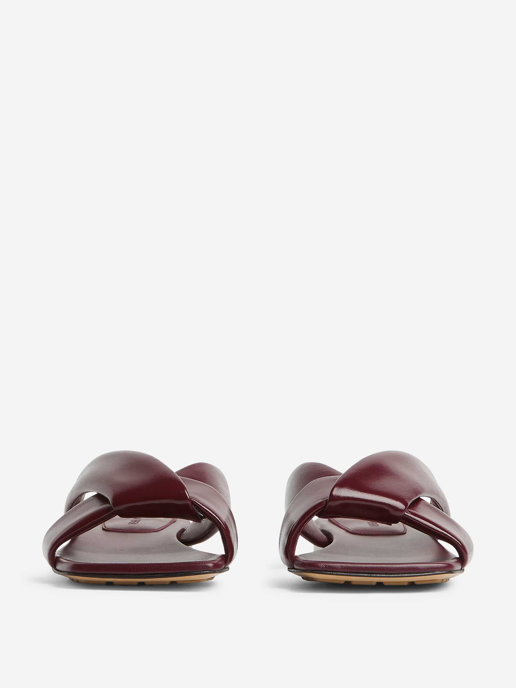 Riva Flat Mule Sandals Bottega veneta – Гарантія оригінальності – збільшений вид
