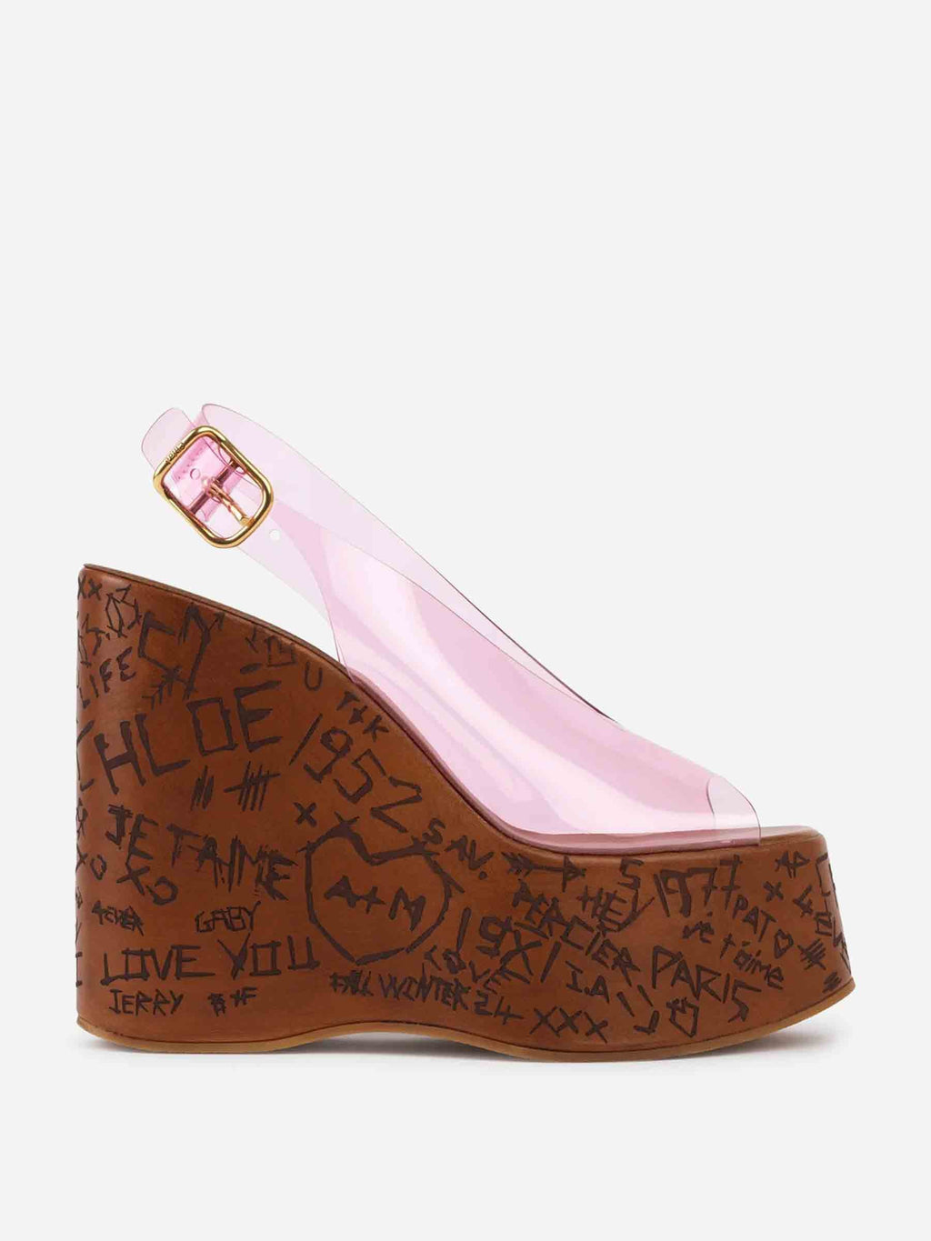 Оригінальна Maxime Wedge Sandals Chloe – боковий вид