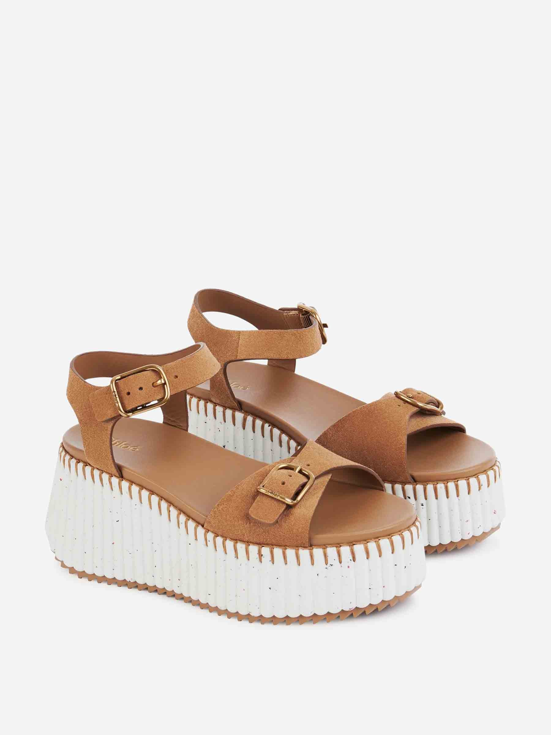 Nama Wedge Sandals Chloe – Гарантія оригінальності – детальний вид