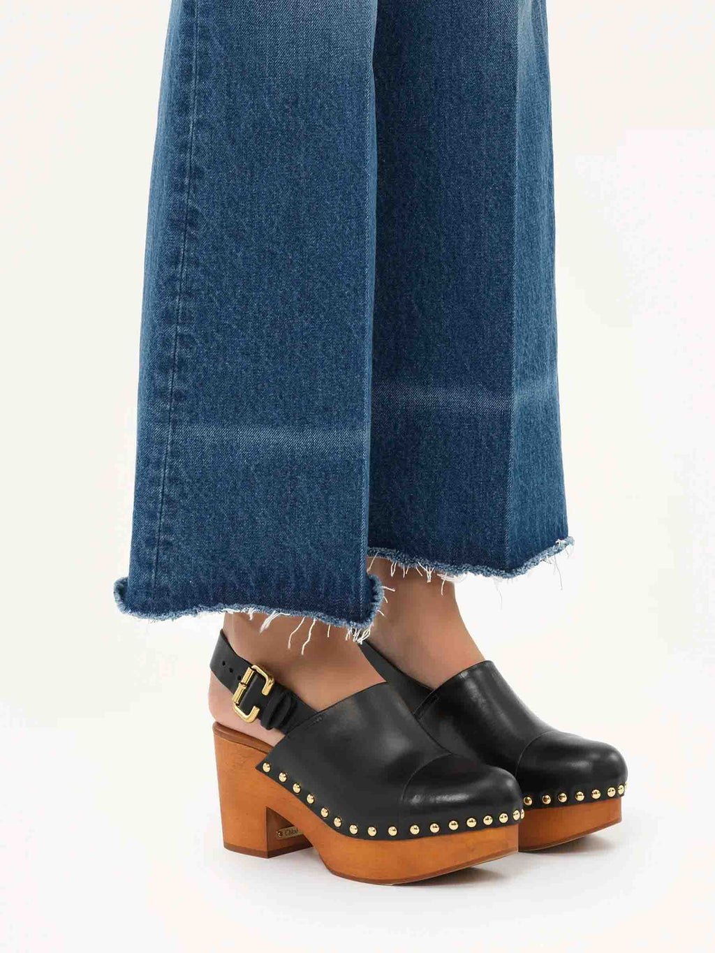 Jeannette Wedge Clogs Chloe оригінал – Купити в Україні – вид ззаду