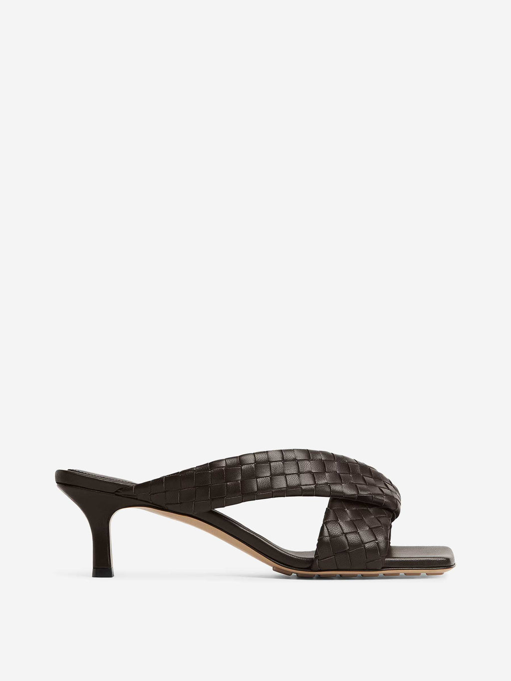 Riva Mules Bottega veneta – Гарантія оригінальності – боковий вид
