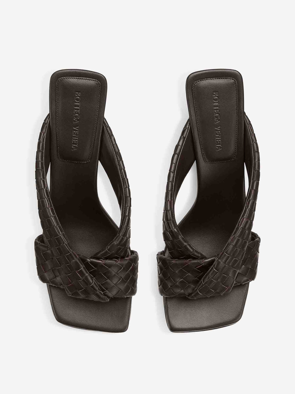 Riva Mules Bottega veneta – Гарантія оригінальності – вид ззаду