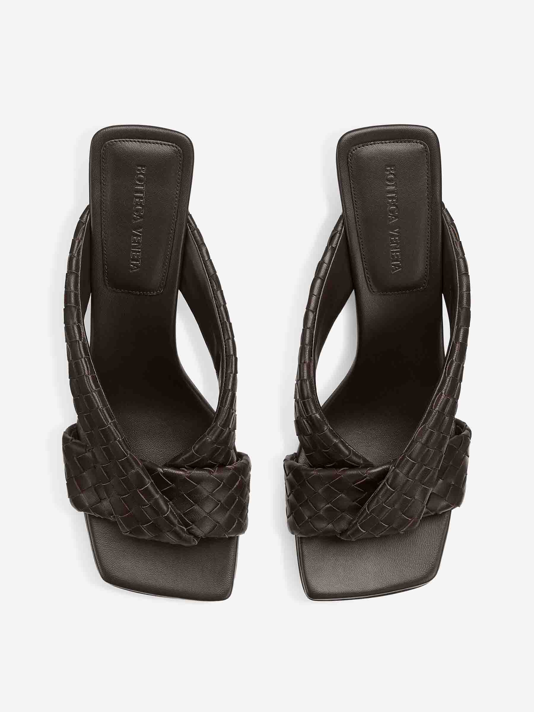 Riva Mules Bottega veneta – Гарантія оригінальності – вид ззаду