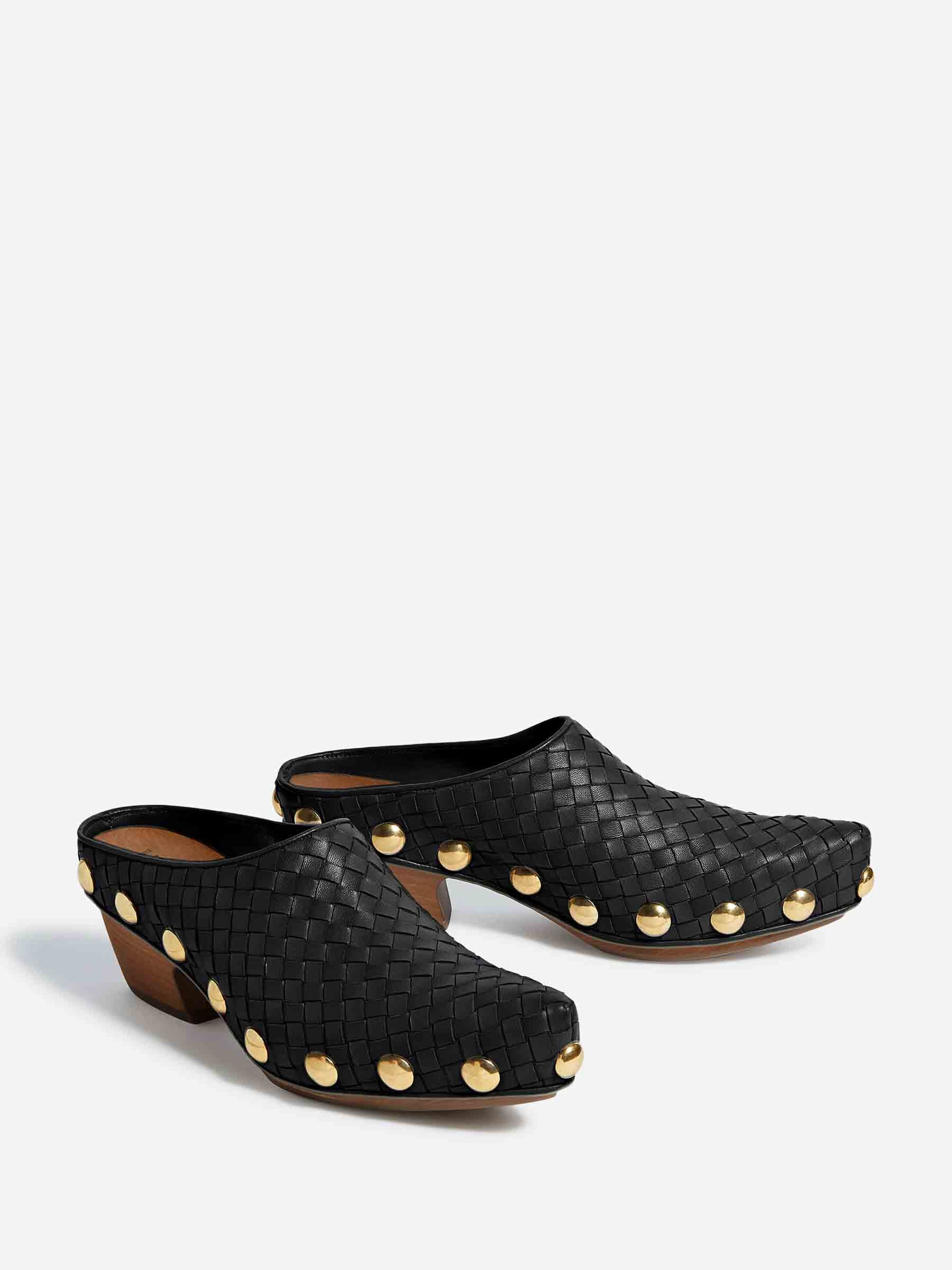 Gondola Clogs Bottega veneta оригінал – Купити в Україні – вид ззаду