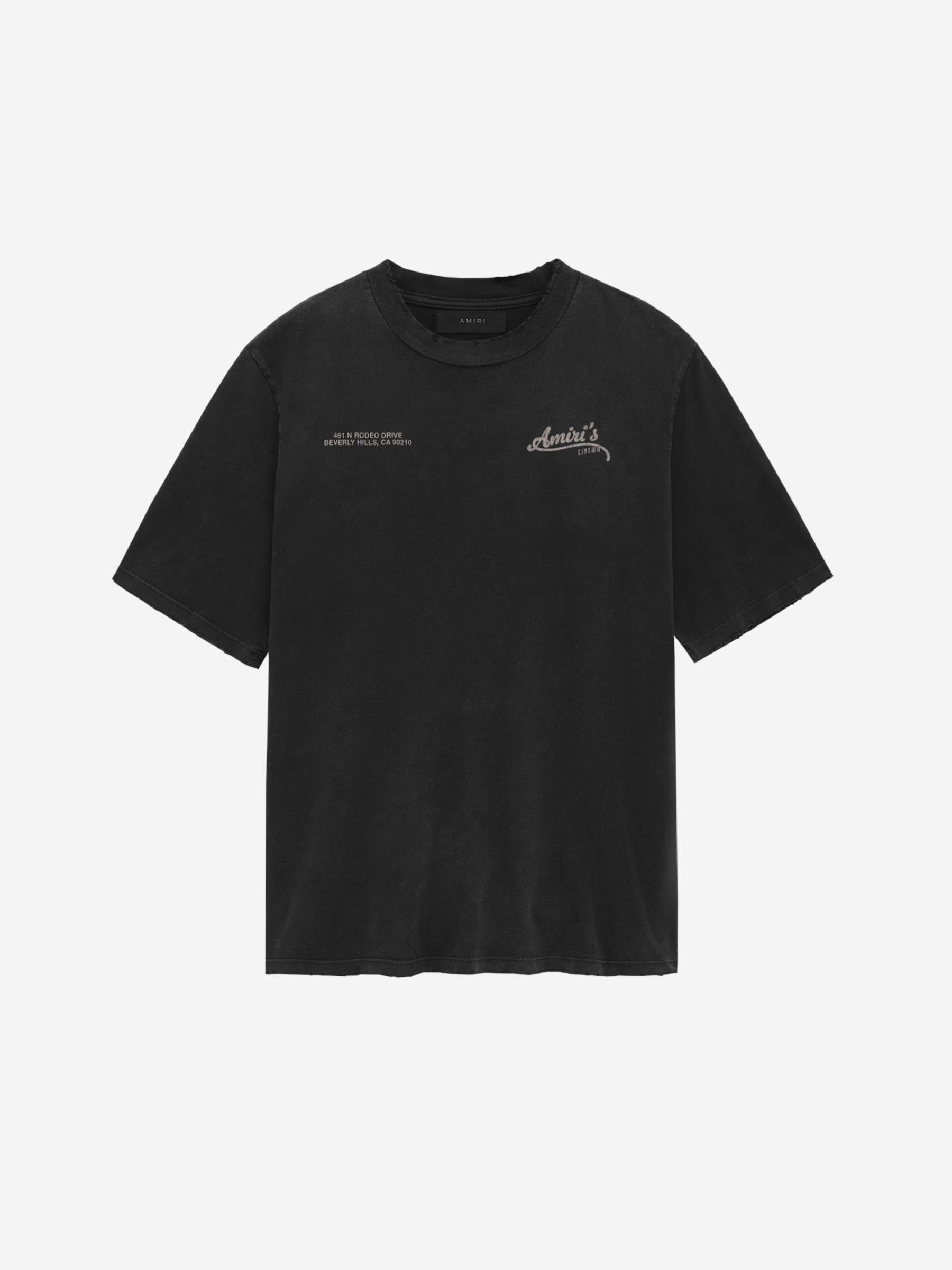 Vintage Cinemas T-Shirt Amiri – Гарантія оригінальності – боковий вид