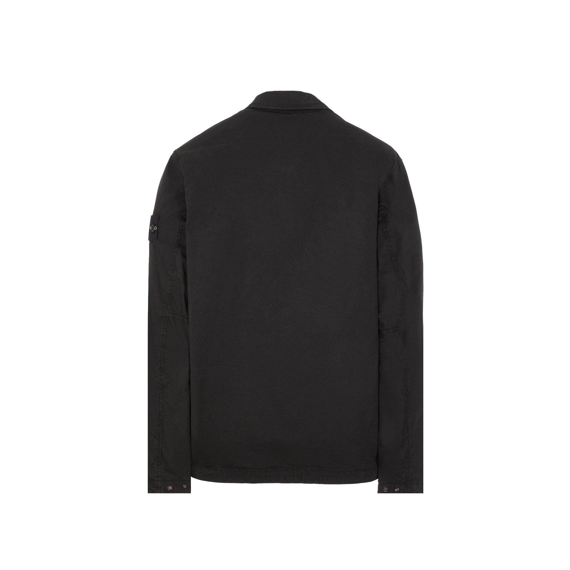 Mens Supima Cotton Twill Stretch Tc Overshirt Stone island – Гарантія оригінальності – вид ззаду