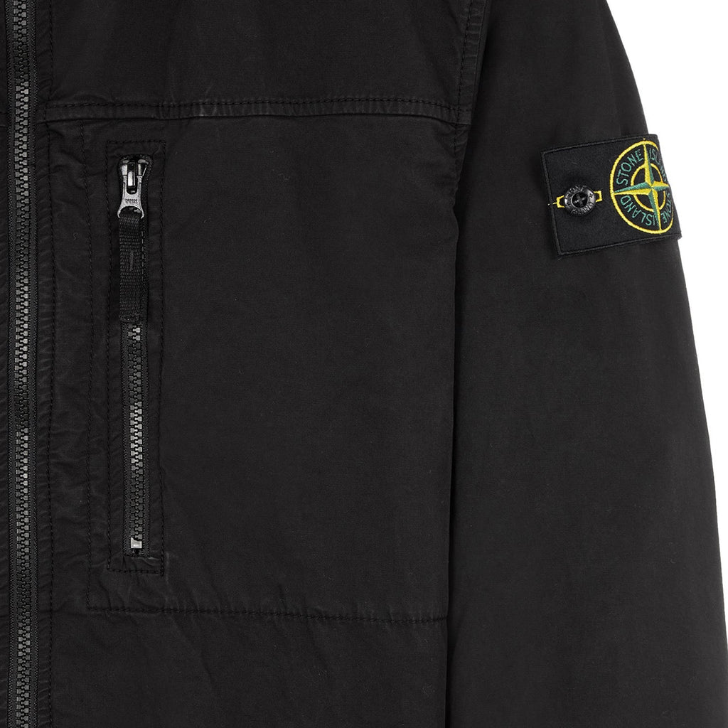Mens Supima Cotton Twill Stretch Tc Overshirt Stone island – Гарантія оригінальності – збільшений вид